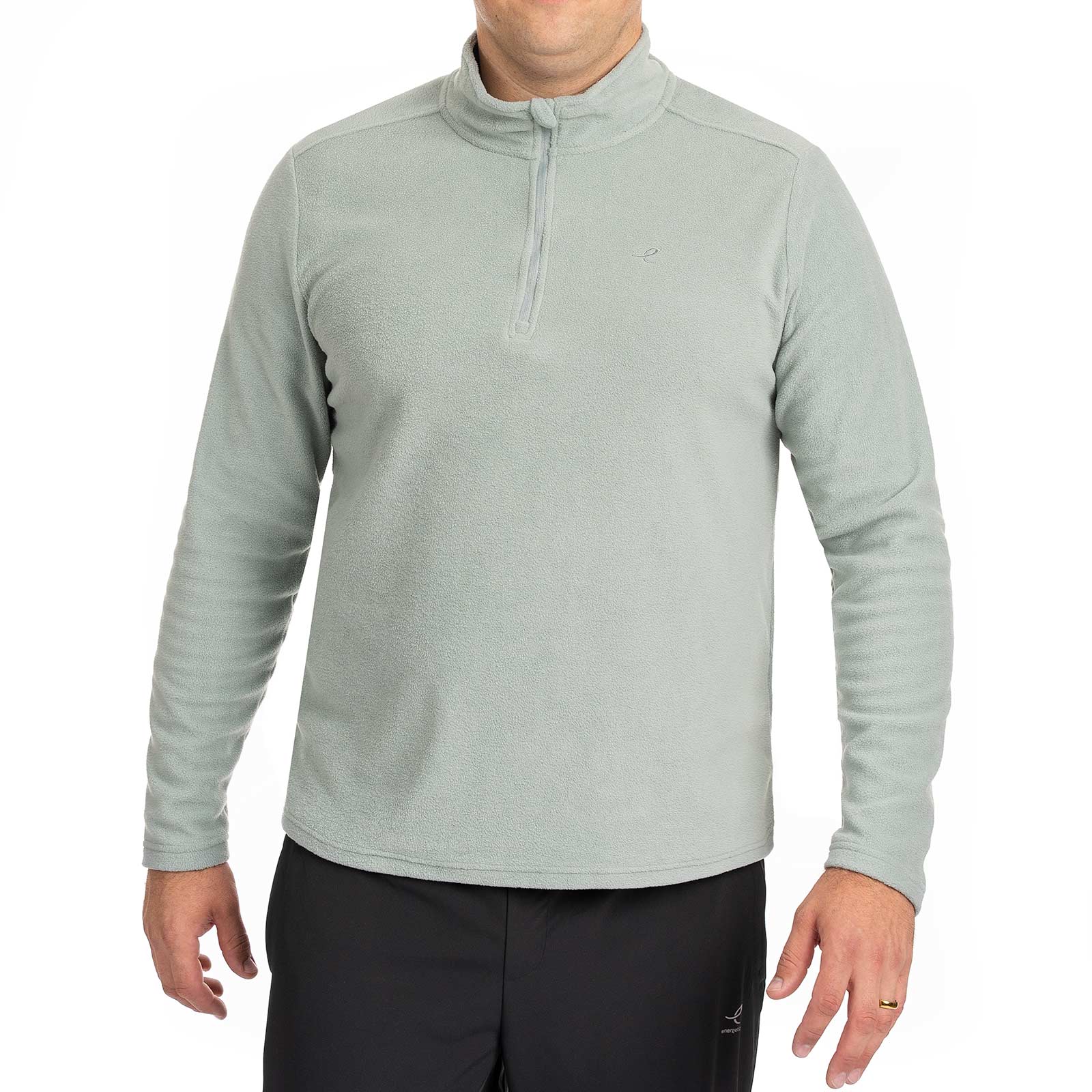 Energetics Amos Mens Mid Fleece Half Zip Sweatshirt - Image 4