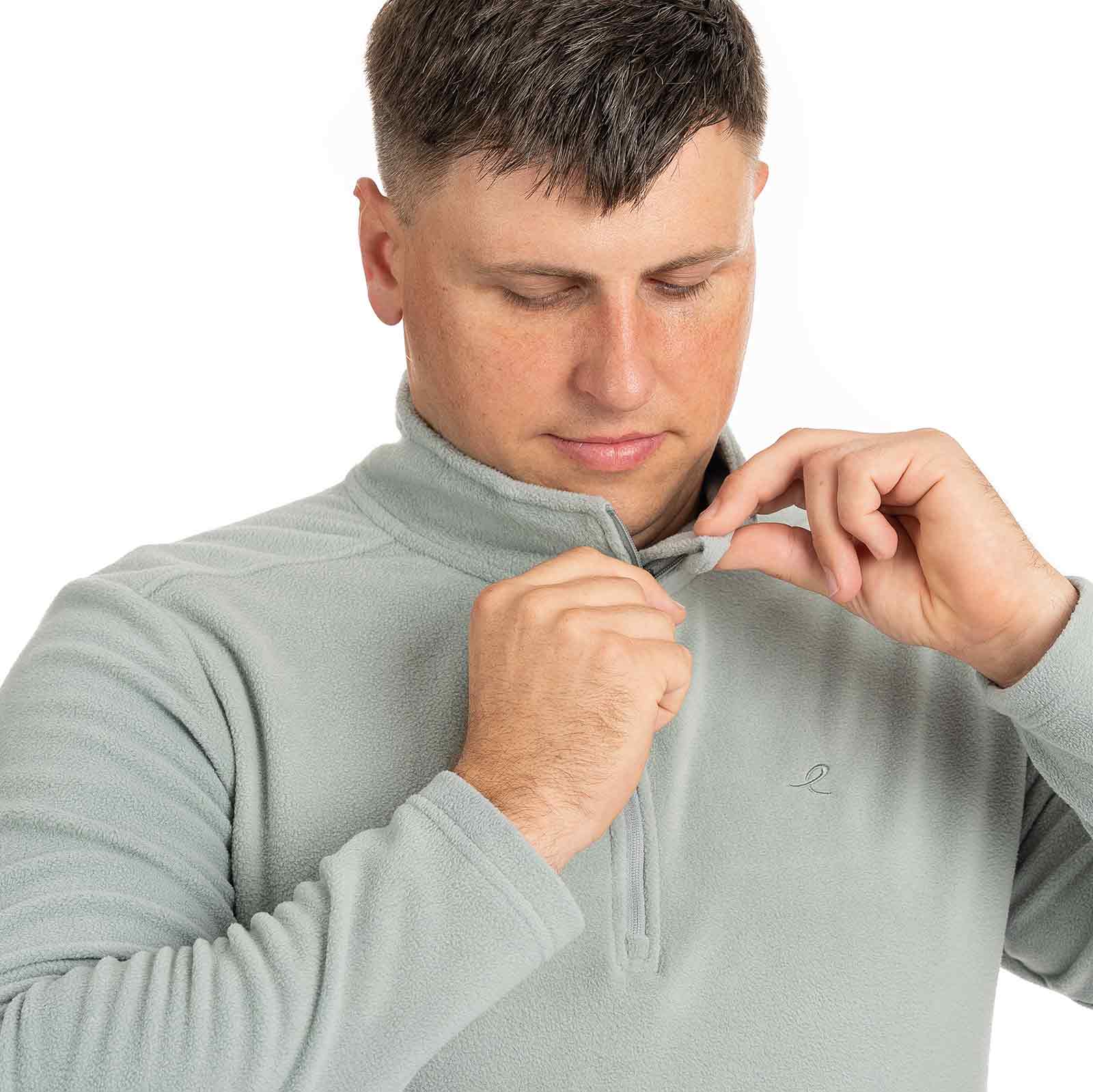 Energetics Amos Mens Mid Fleece Half Zip Sweatshirt - Image 5