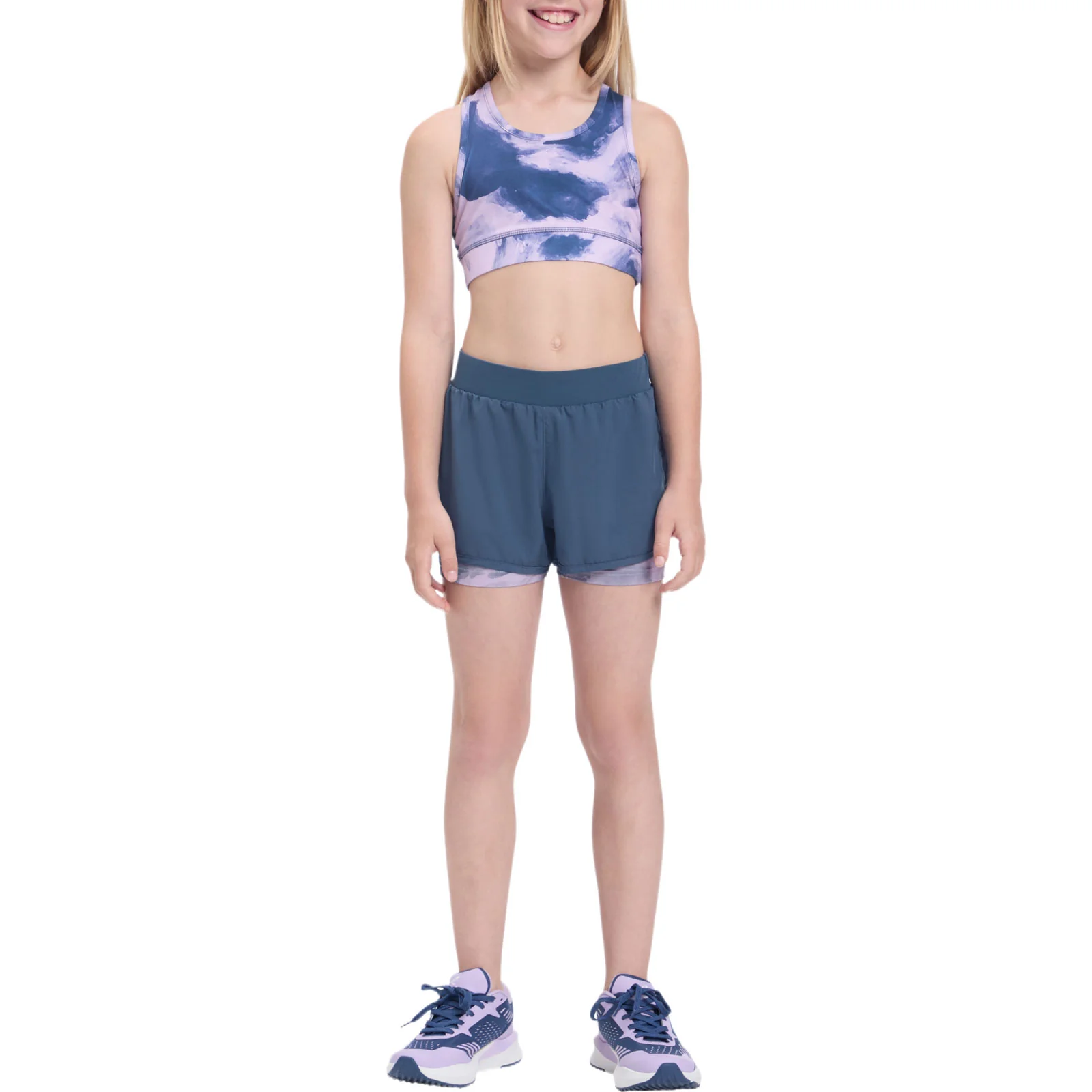Energetics Bamas VI 2 in 1 Girls Lightweight Shorts - Image 4