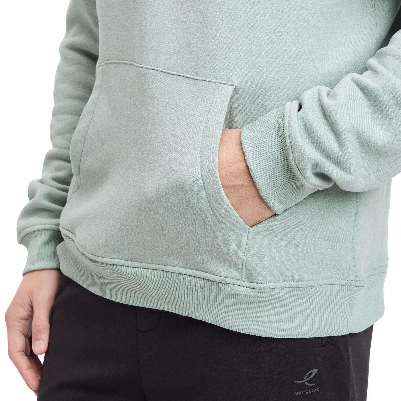 Energetics Elio Mens Fleece Hooded Long Sleeve Top - Image 4