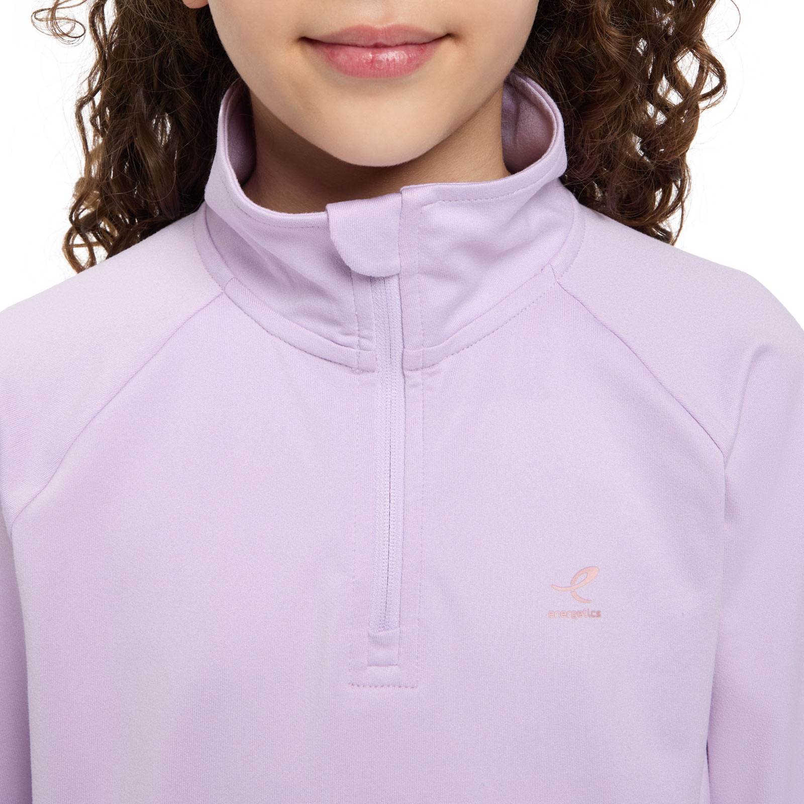 Energetics Cusco Stretch Kids Long-Sleeve Half-Zip Top - Image 4