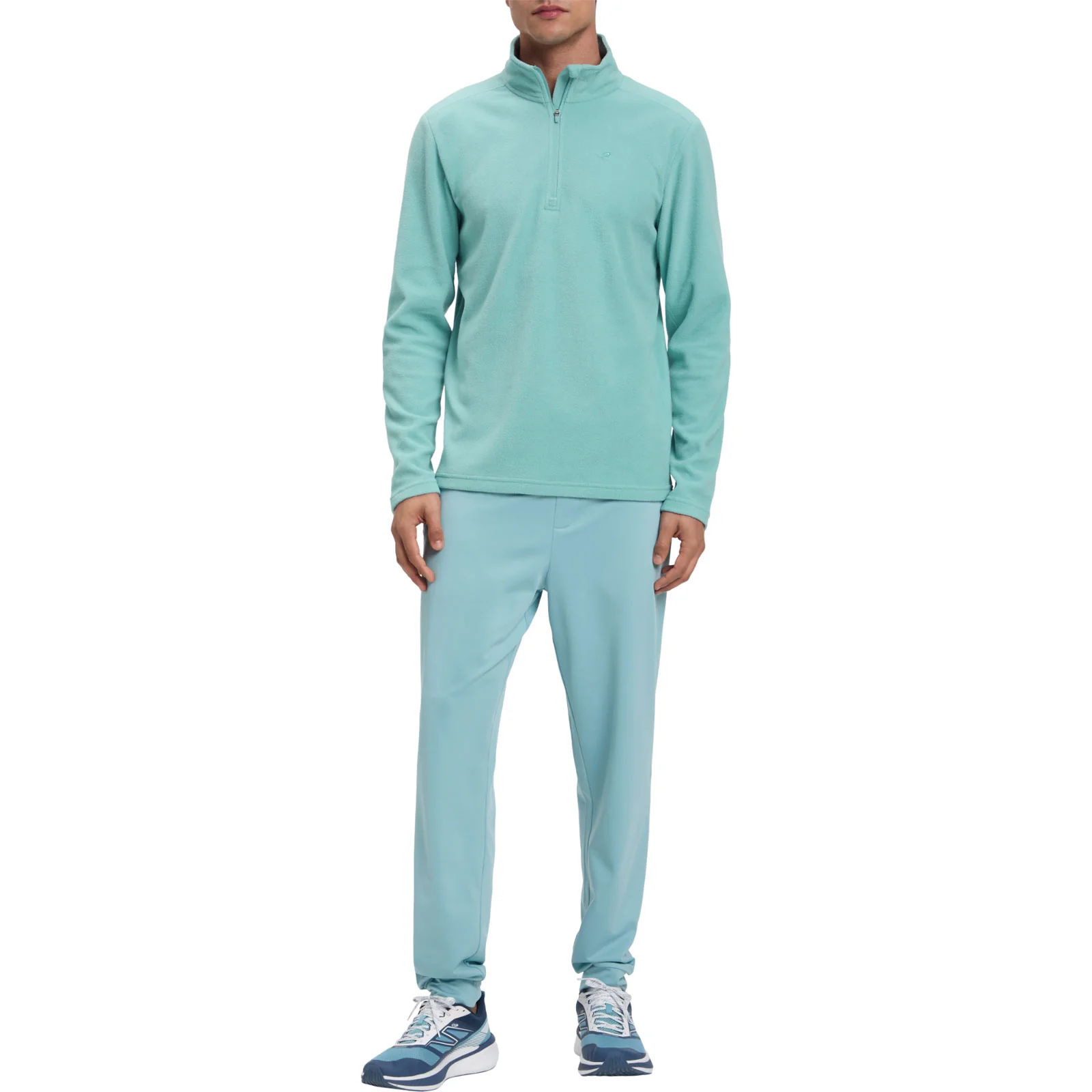 Energetics Amos Mens Half-Zip Fleece Sweatshirt - Image 3