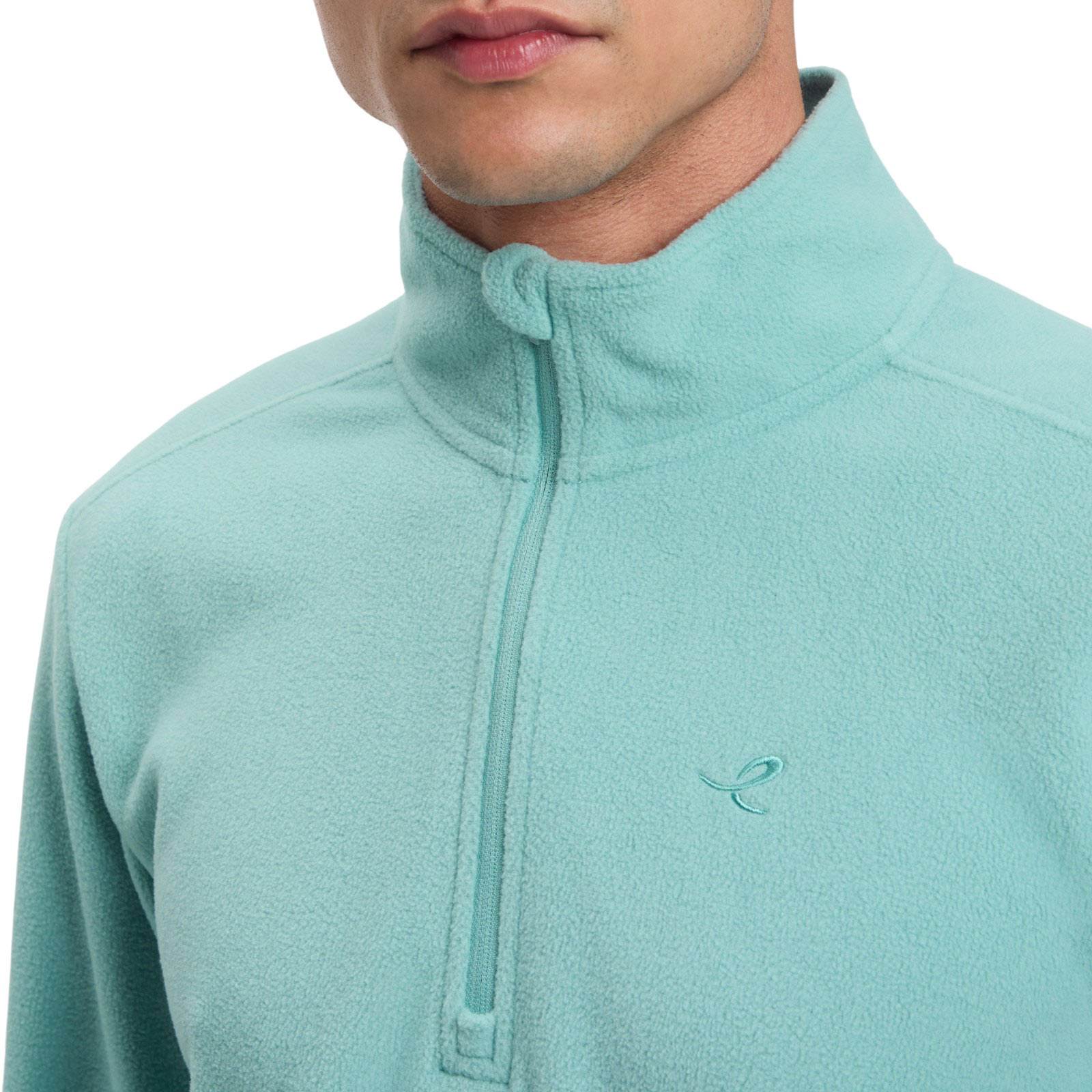 Energetics Amos Mens Half-Zip Fleece Sweatshirt - Image 4