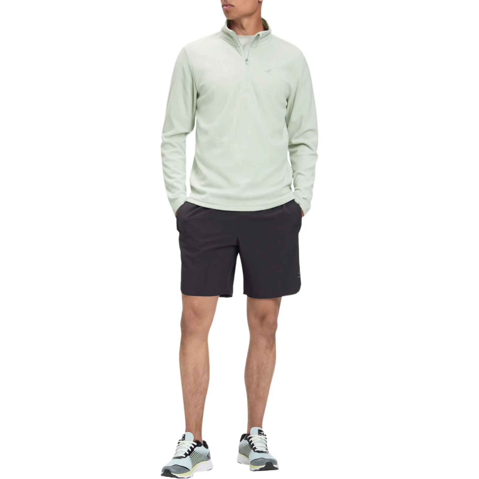 Energetics Amos Mens Half-Zip Fleece Sweatshirt - Image 4