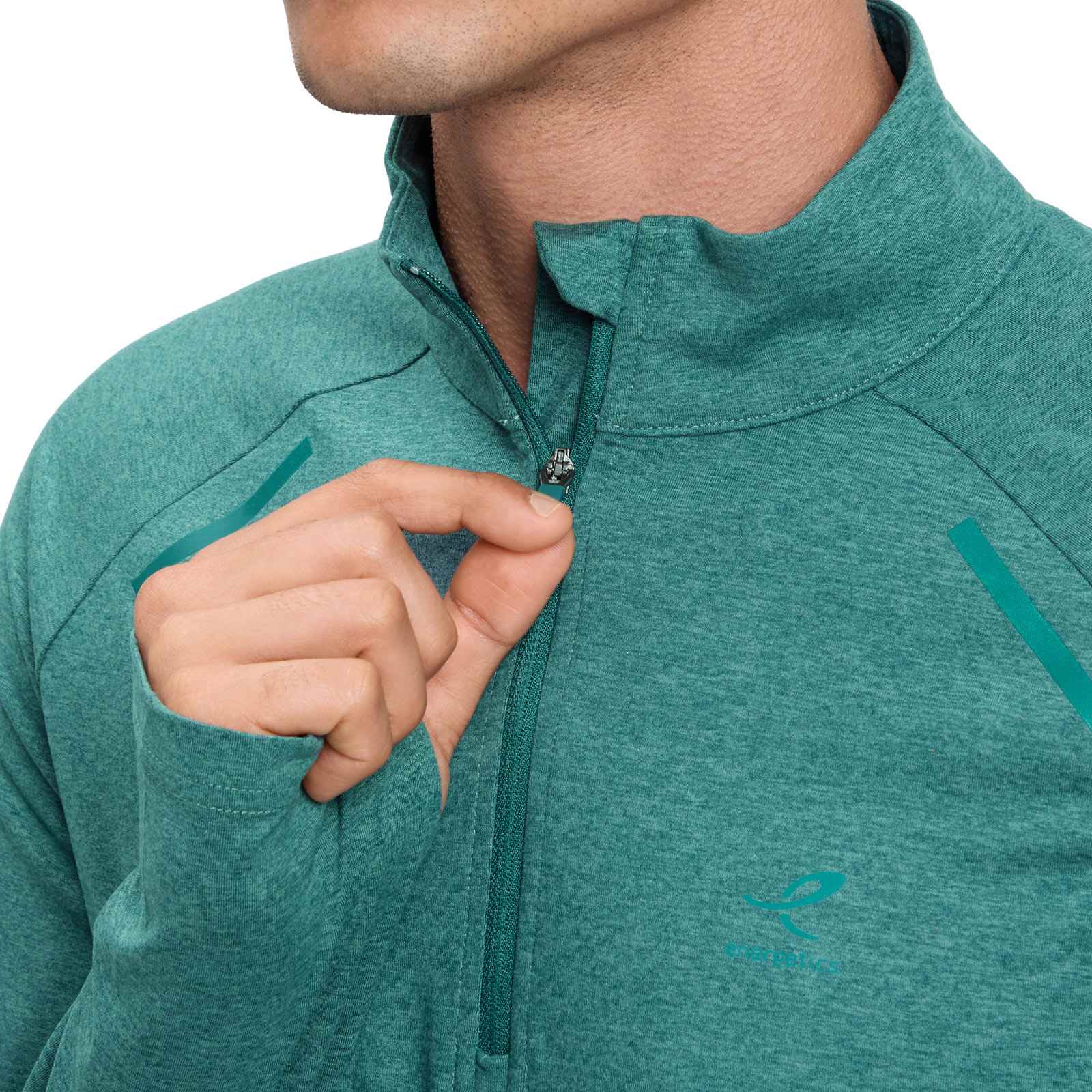 Energetics Cusco IV Mens Long-Sleeve Half-Zip Top - Image 4