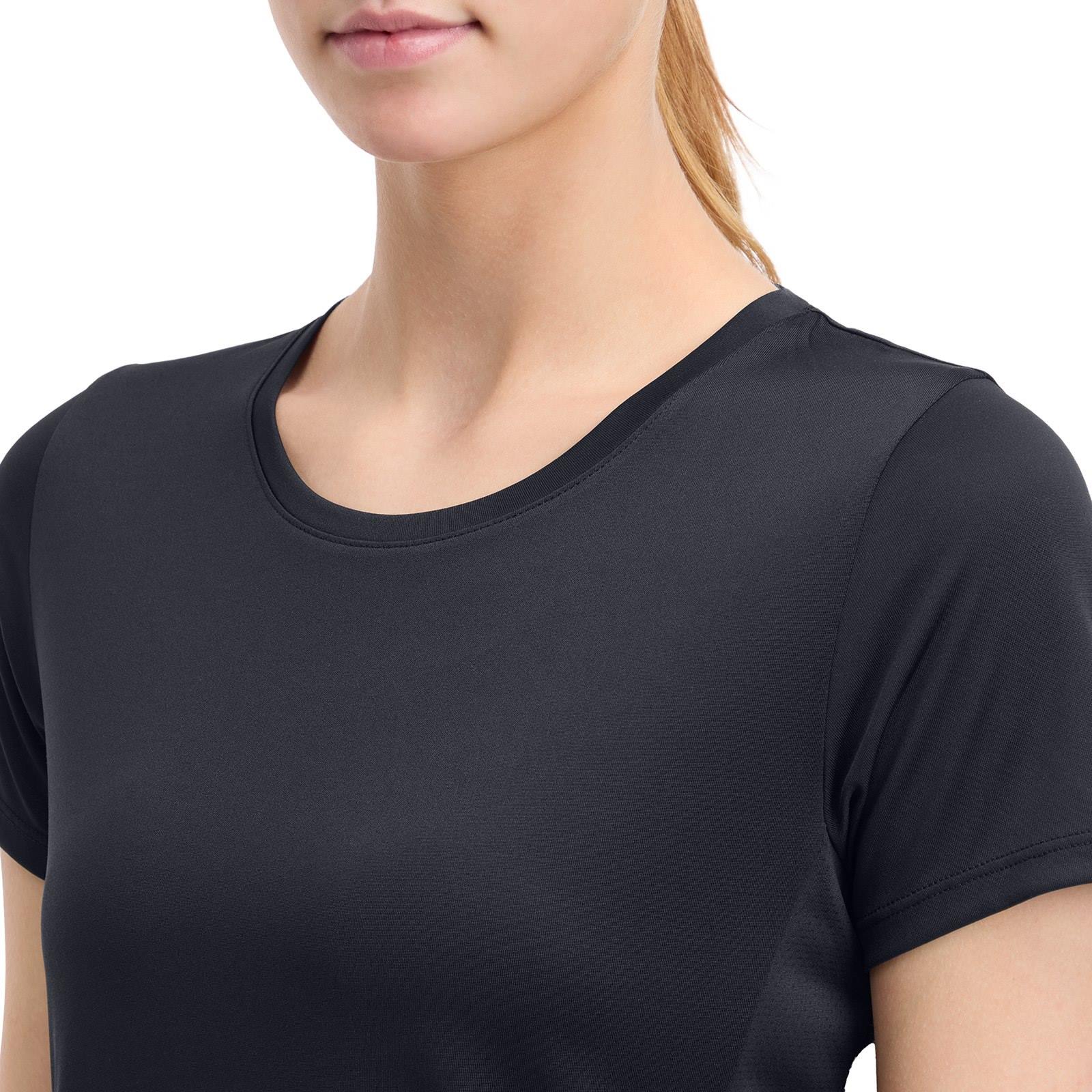 Energetics Maiva IV Short Sleeve Womens T-Shirt Black - Image 3