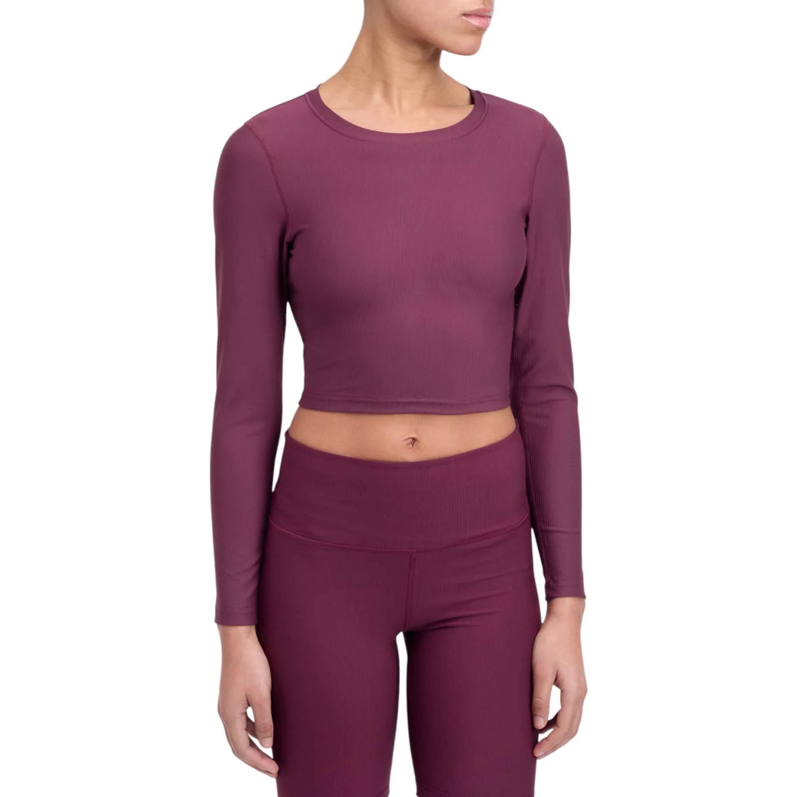 Energetics Olene Long Sleeve Womens T-Shirt RED Long Sleeve T-Shirt