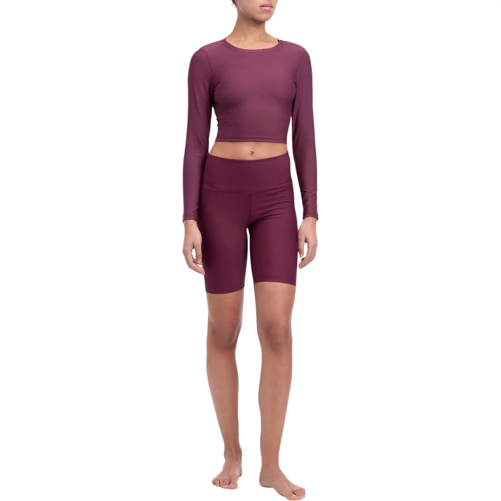 Energetics Olene Long Sleeve Womens T-Shirt RED Long Sleeve T-Shirt - Image 6