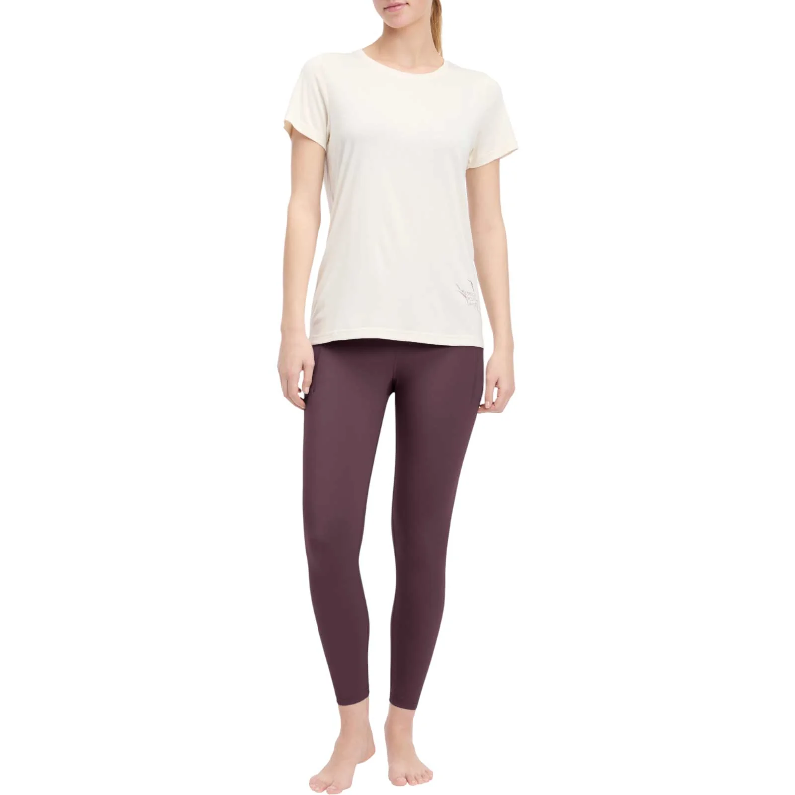 Energetics Ophelia 7/8 Womens Tights RED Tights - Image 6