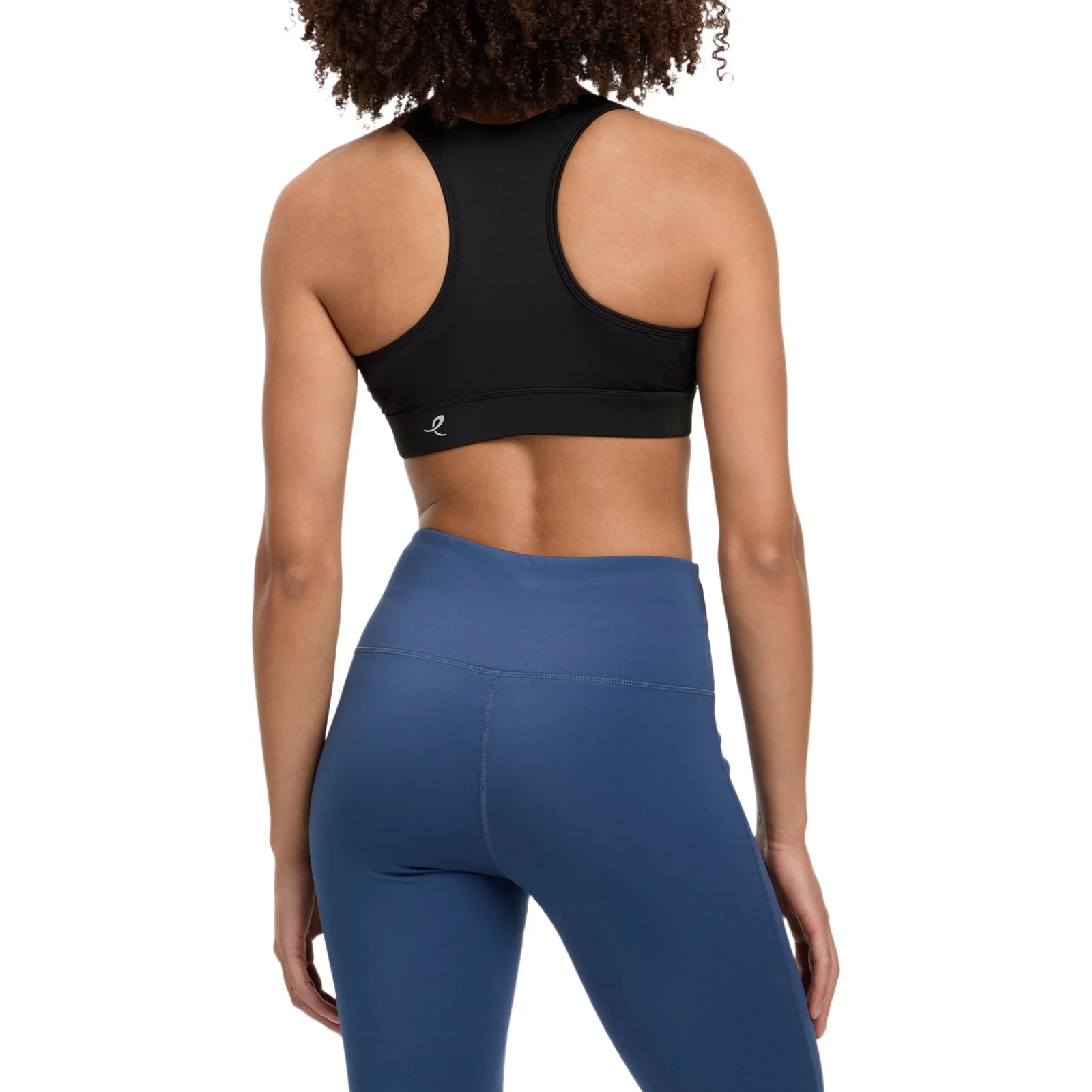 Energetics Kamila Zip Womens Racer-Back Sports Bra - Image 2