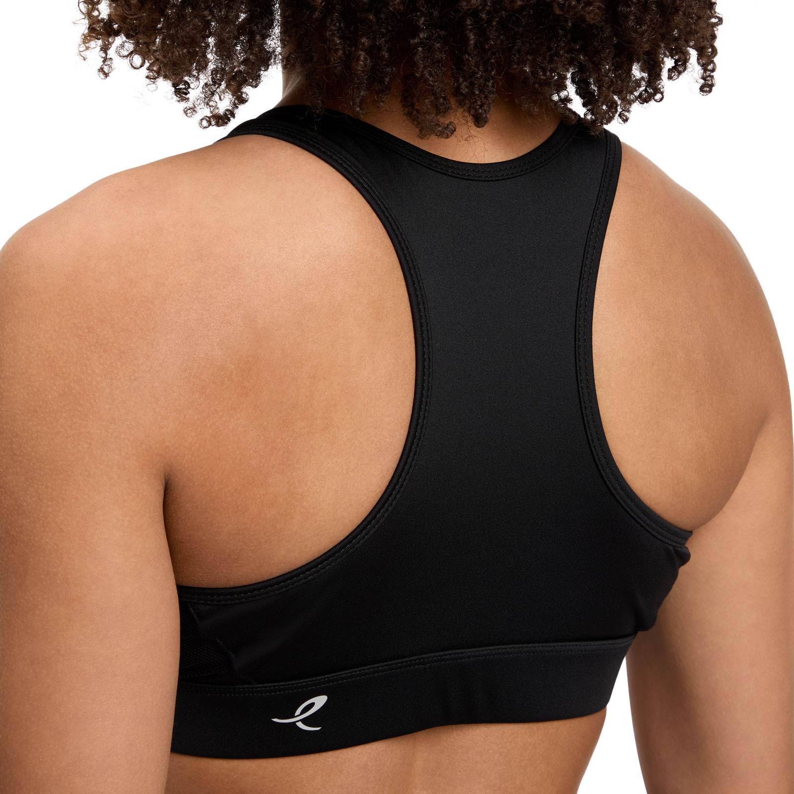Energetics Kamila Zip Womens Racer-Back Sports Bra - Image 4