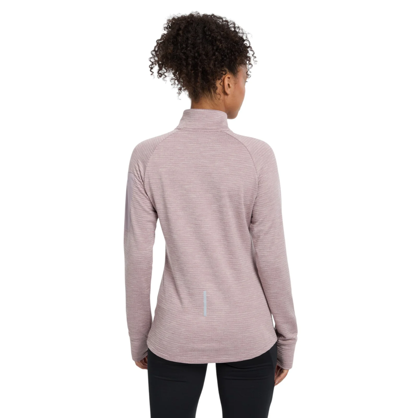 Energetics Wilona Womens Midlayer Half Zip Long Sleeve Fleece Top - Image 2