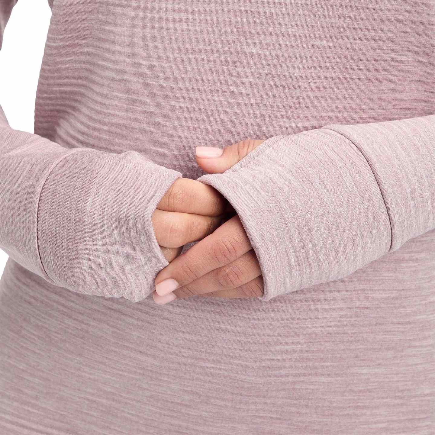 Energetics Wilona Womens Midlayer Half Zip Long Sleeve Fleece Top - Image 4