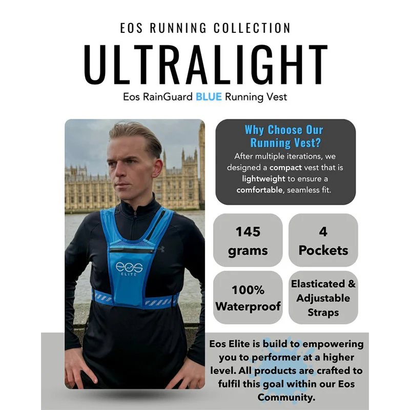 EOS Elite RainGuard Reflective Running Vest - Image 7