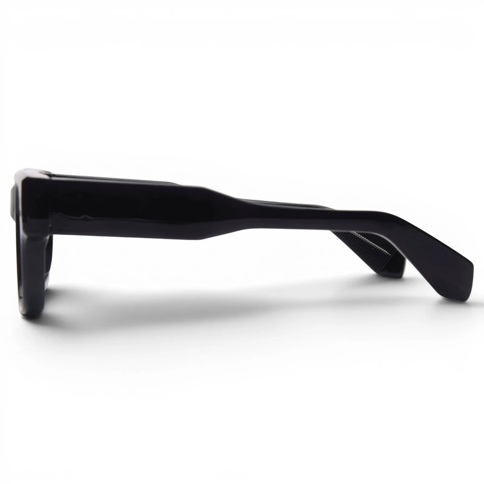 Euro Optics CP Frame Silver Deco Black Polarised Sunglasses - Image 3