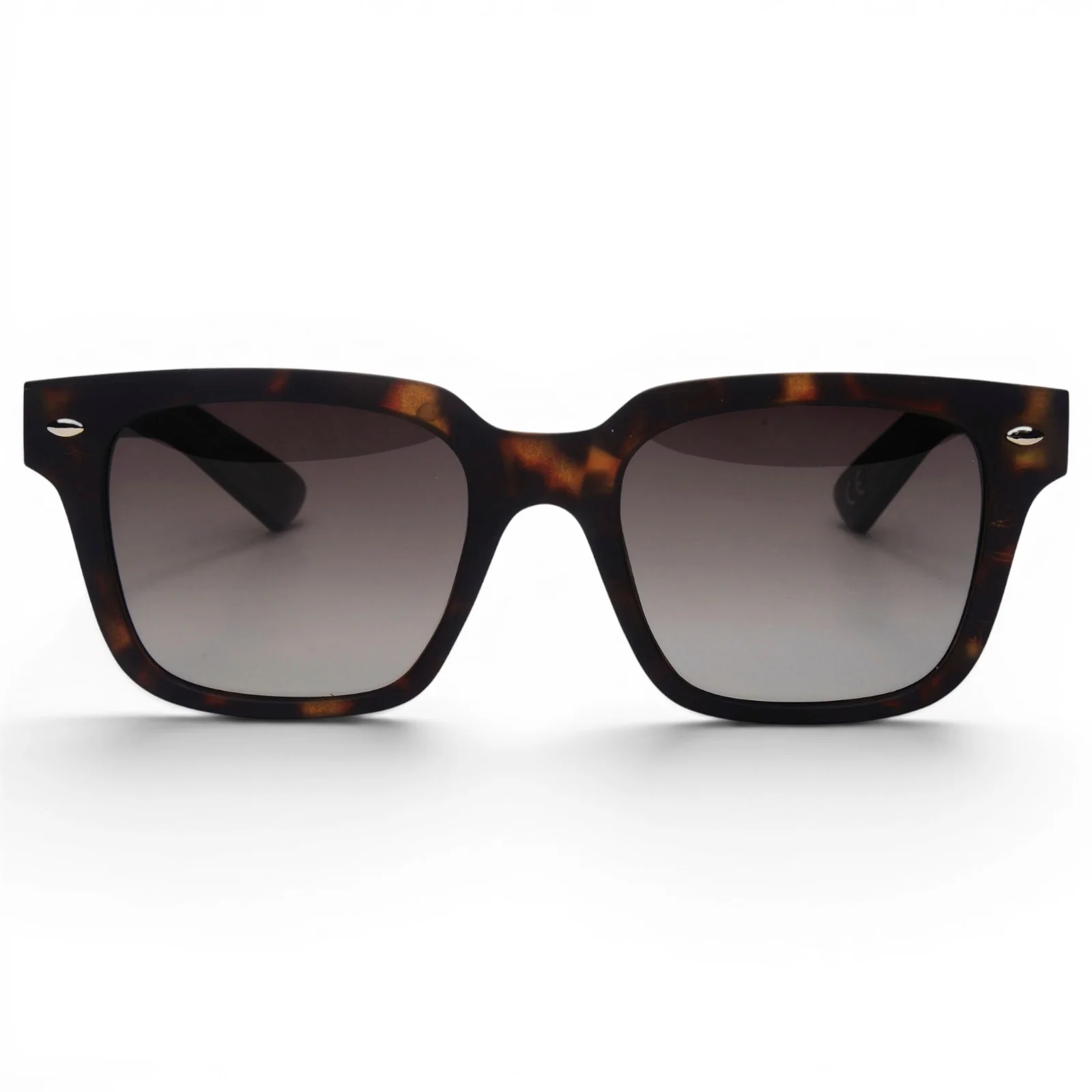 Euro Optics CP Frame Brown Leopard Print Polarised Sunglasses - Image 2