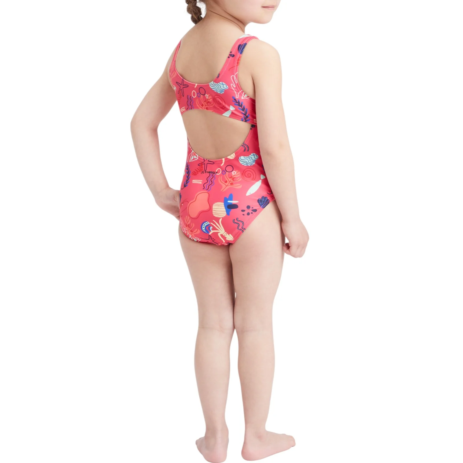 Firefly BB Tori T Infant Girls One-Piece Printed Swimsuit - Image 2