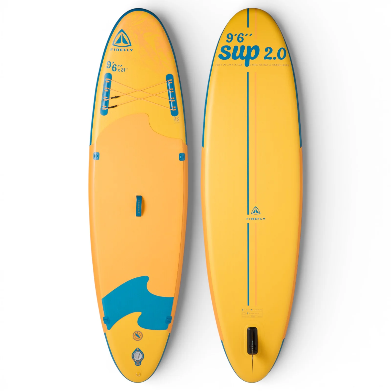 Firefly iSUP 2.0 I 9'6" Inflatable Stand-Up Paddle Board