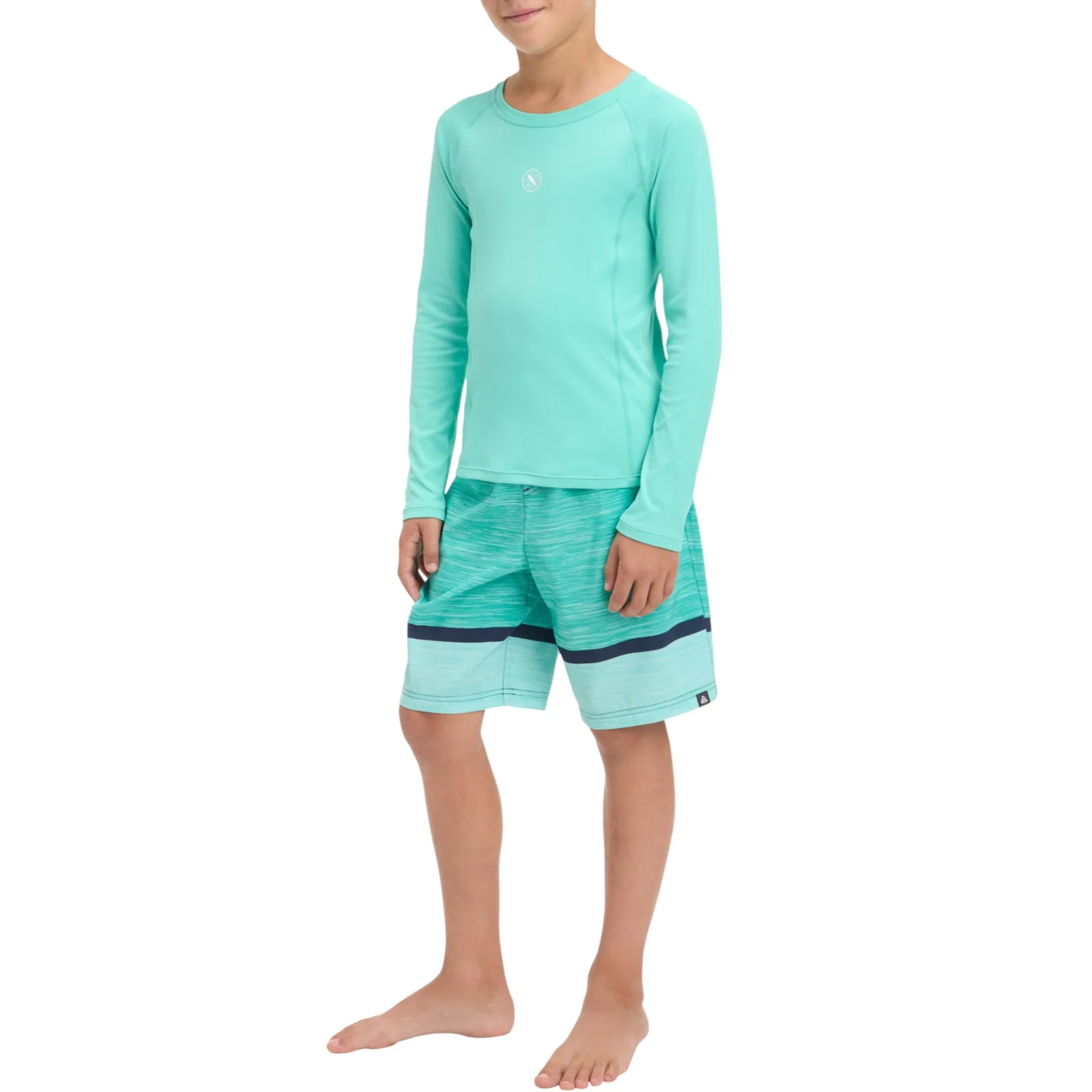 Firefly Sidney II Kids Long Sleeved Rashguard Swim Top - Image 7