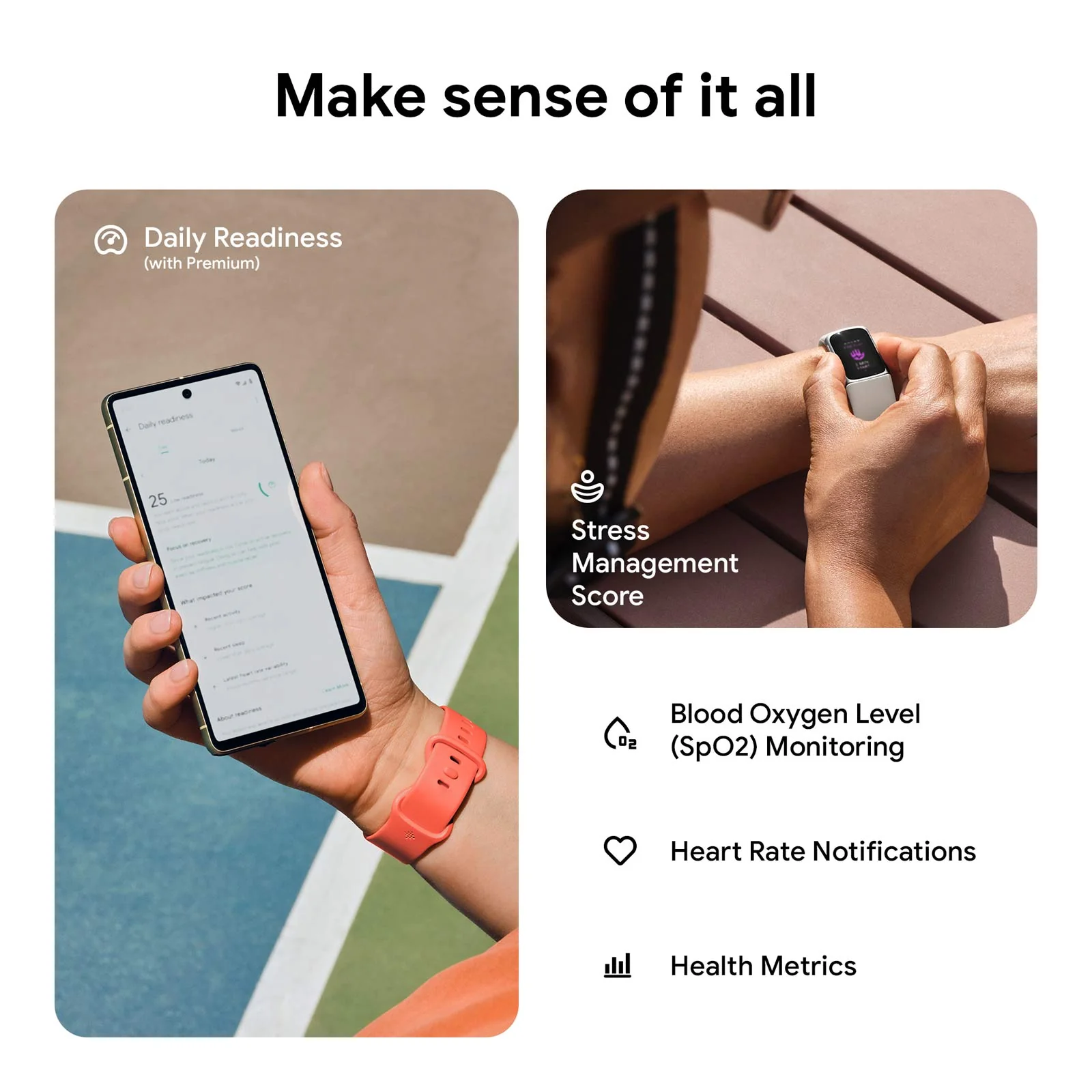 Fitbit Charge 6 Premium Fitness Tracker - Image 6