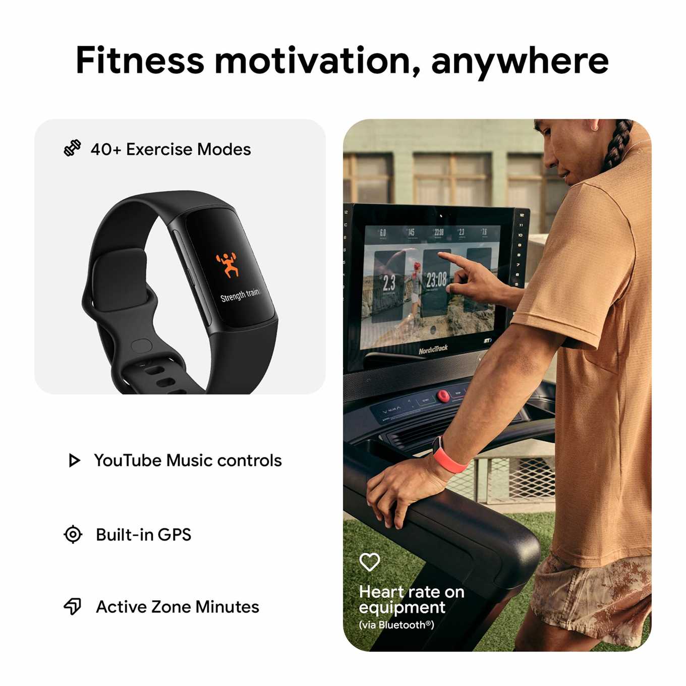 Fitbit Charge 6 Premium Fitness Tracker - Image 5