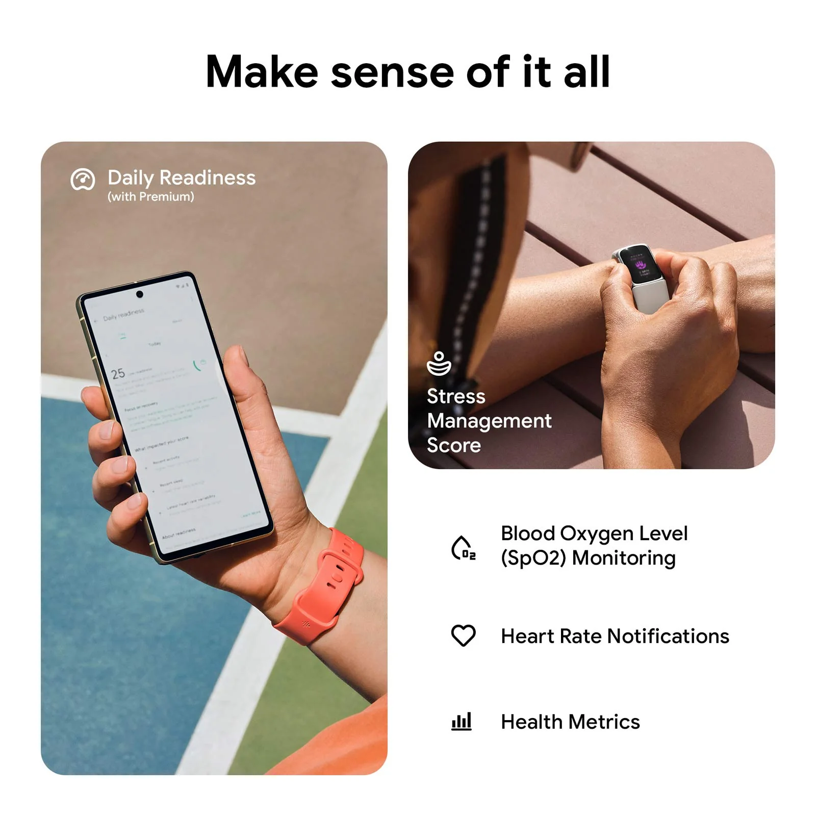 Fitbit Charge 6 Premium Fitness Tracker - Image 6