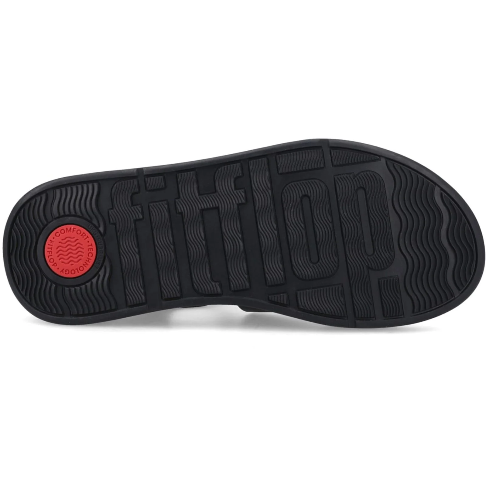 Fitflop Womens F-Mode Fisherman Sandal Black - Image 3