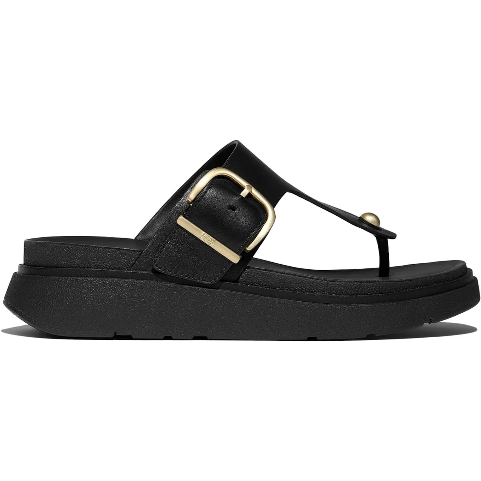Fitflop Womens Gen-FF Toe-Post Sandals Black