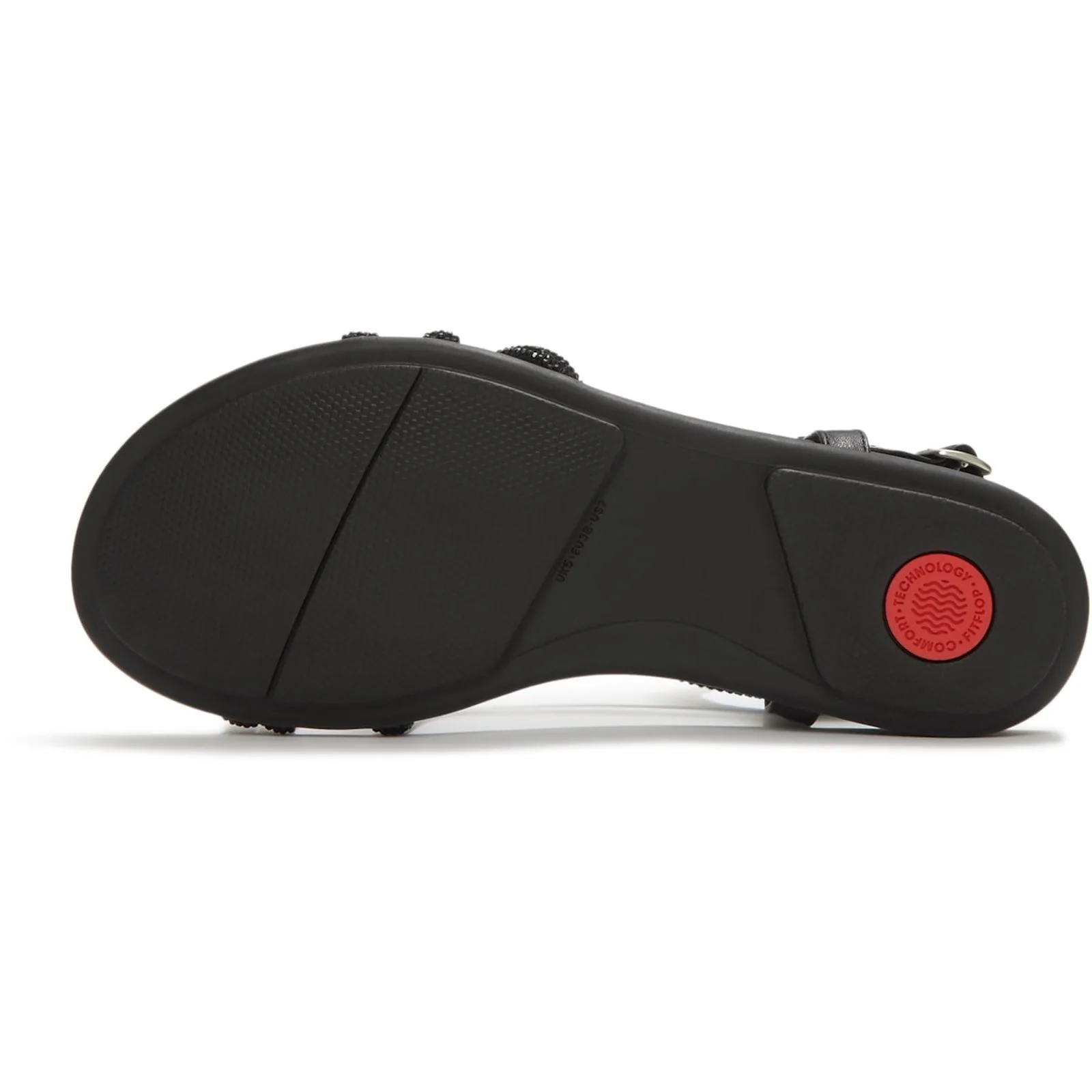 Fitflop Womens Gracie Crystal Sandals All Black - Image 3