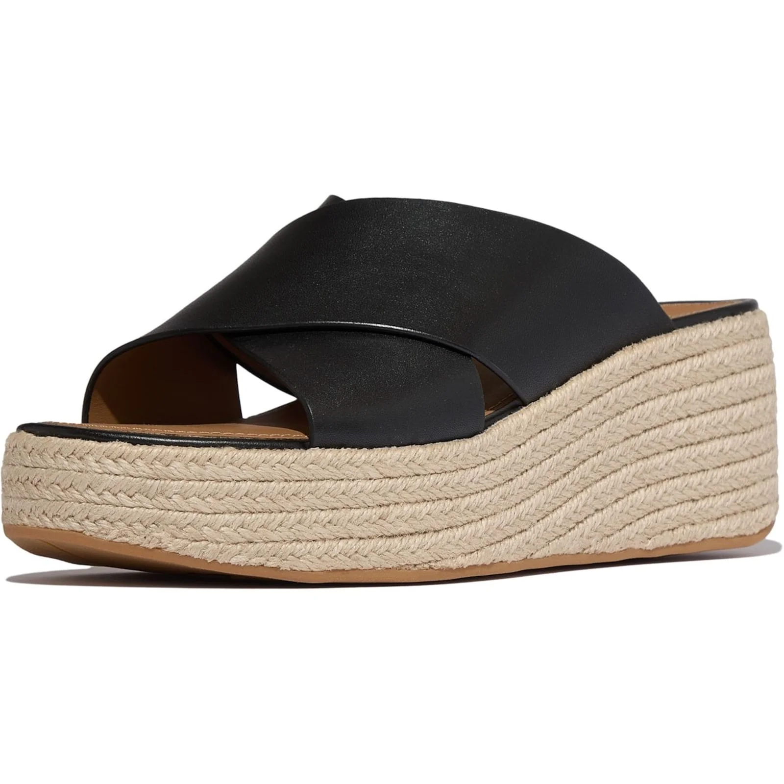 Fitflop Womens Platfforms Espadrille Black - Image 5