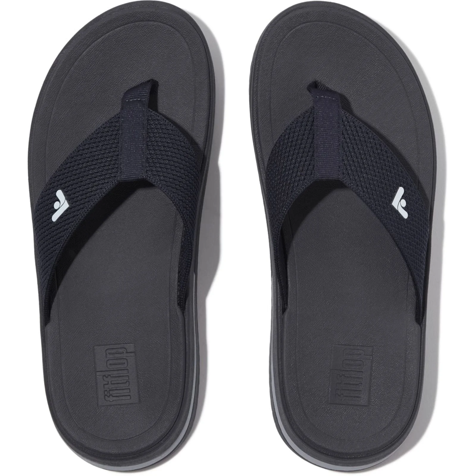 Fitflop Womens Surff Two-tone Toe Post Sandals Midnight Navy - Image 3