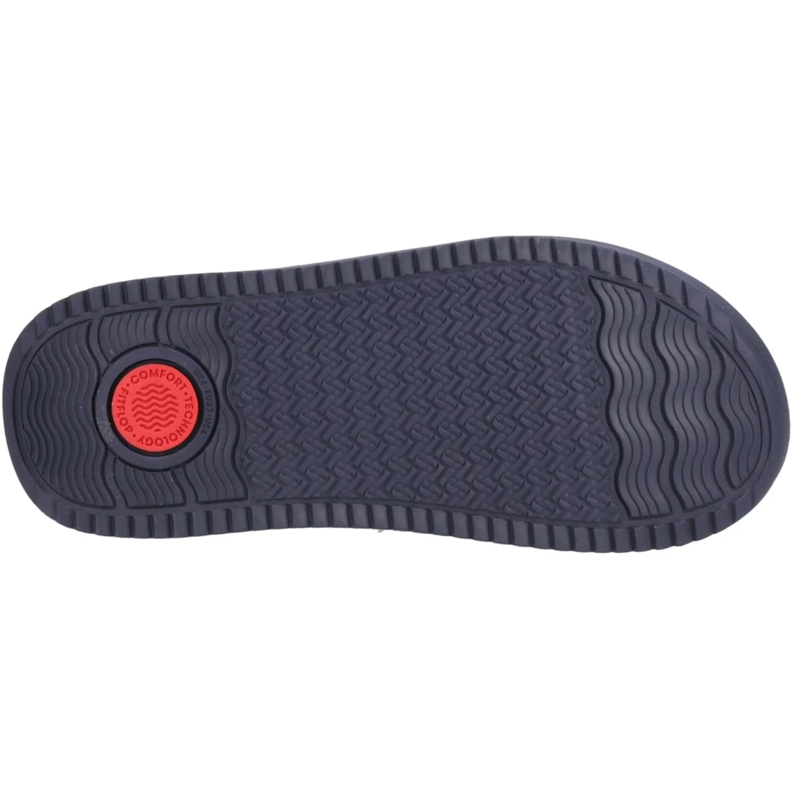 Fitflop Womens Surff Two-tone Toe Post Sandals Midnight Navy - Image 4