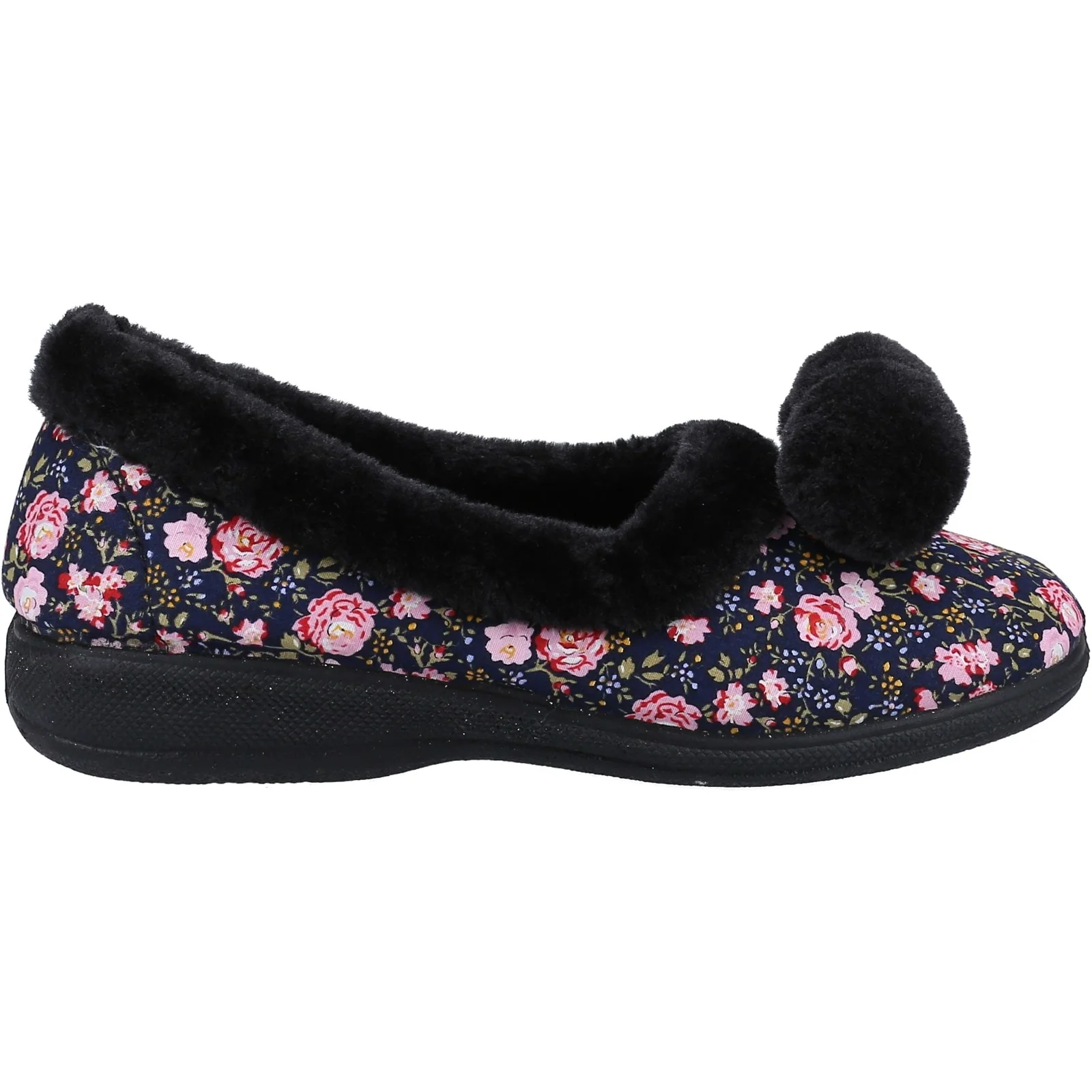 Fleet & Foster Womens Goldfinch Ladies Slipper Navy