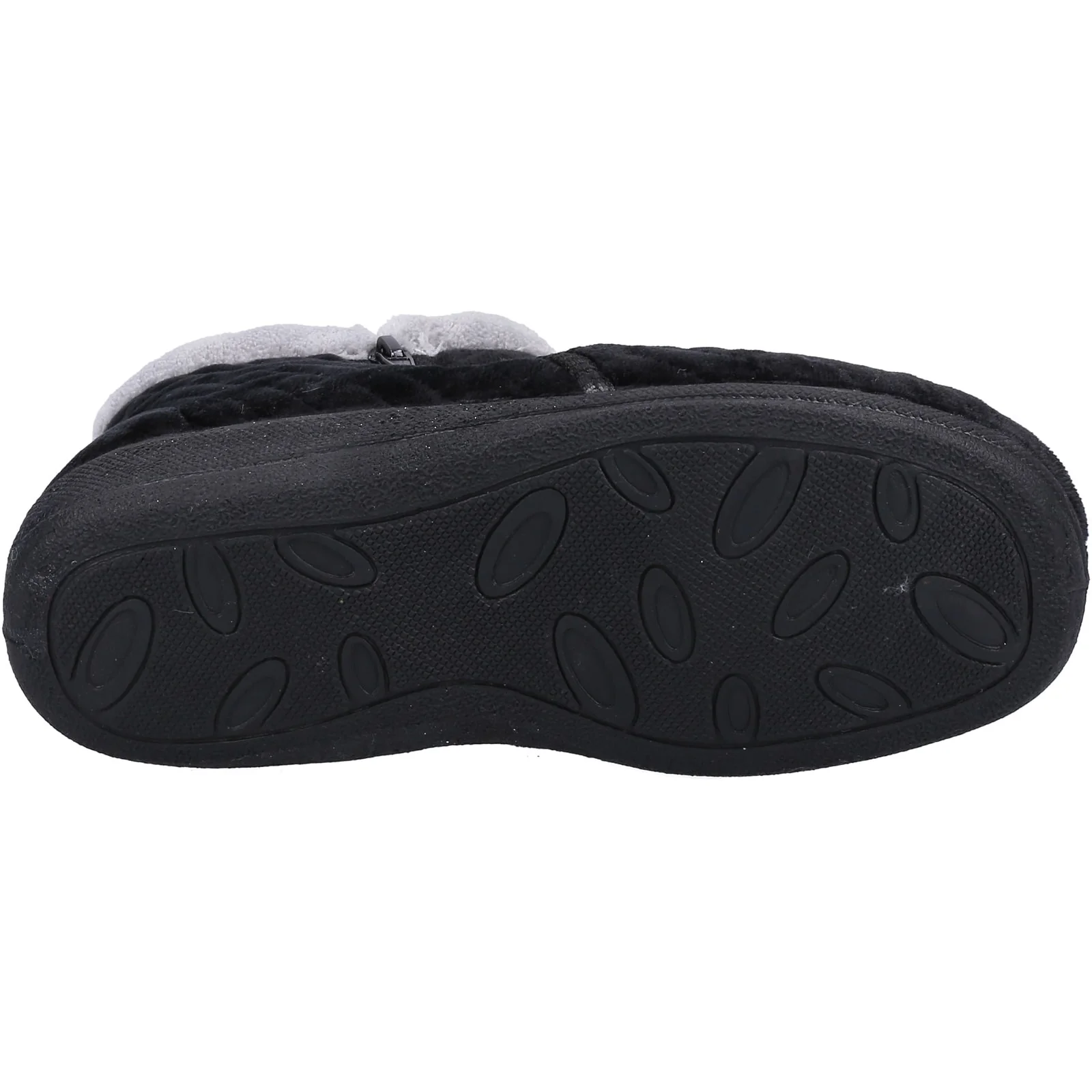 Fleet & Foster Womens Perendale Slippers Black - Image 2