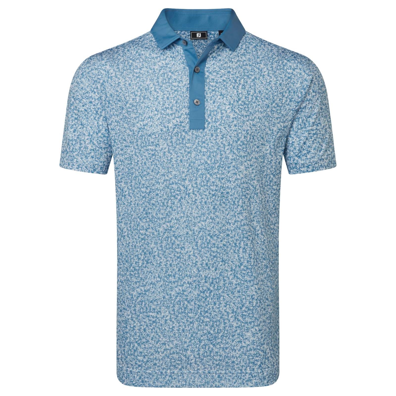 Footjoy Mens Camo Print Lisle Performance Golf Polo Shirt - Image 4