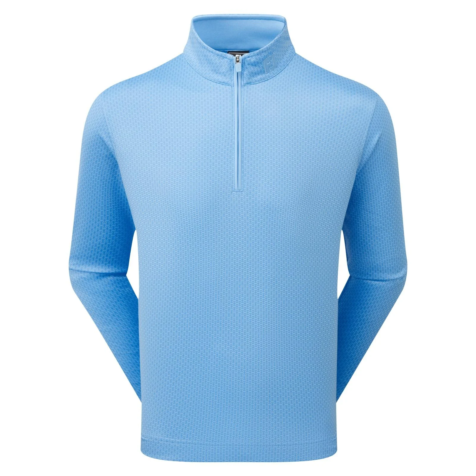 FootJoy Nautical Flag Tonal Golf Mens Half-Zip Top - Image 3