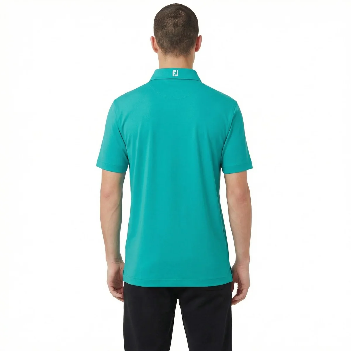 FootJoy Stretch Pique Golf Mens Short-Sleeve Polo Shirt - Image 2