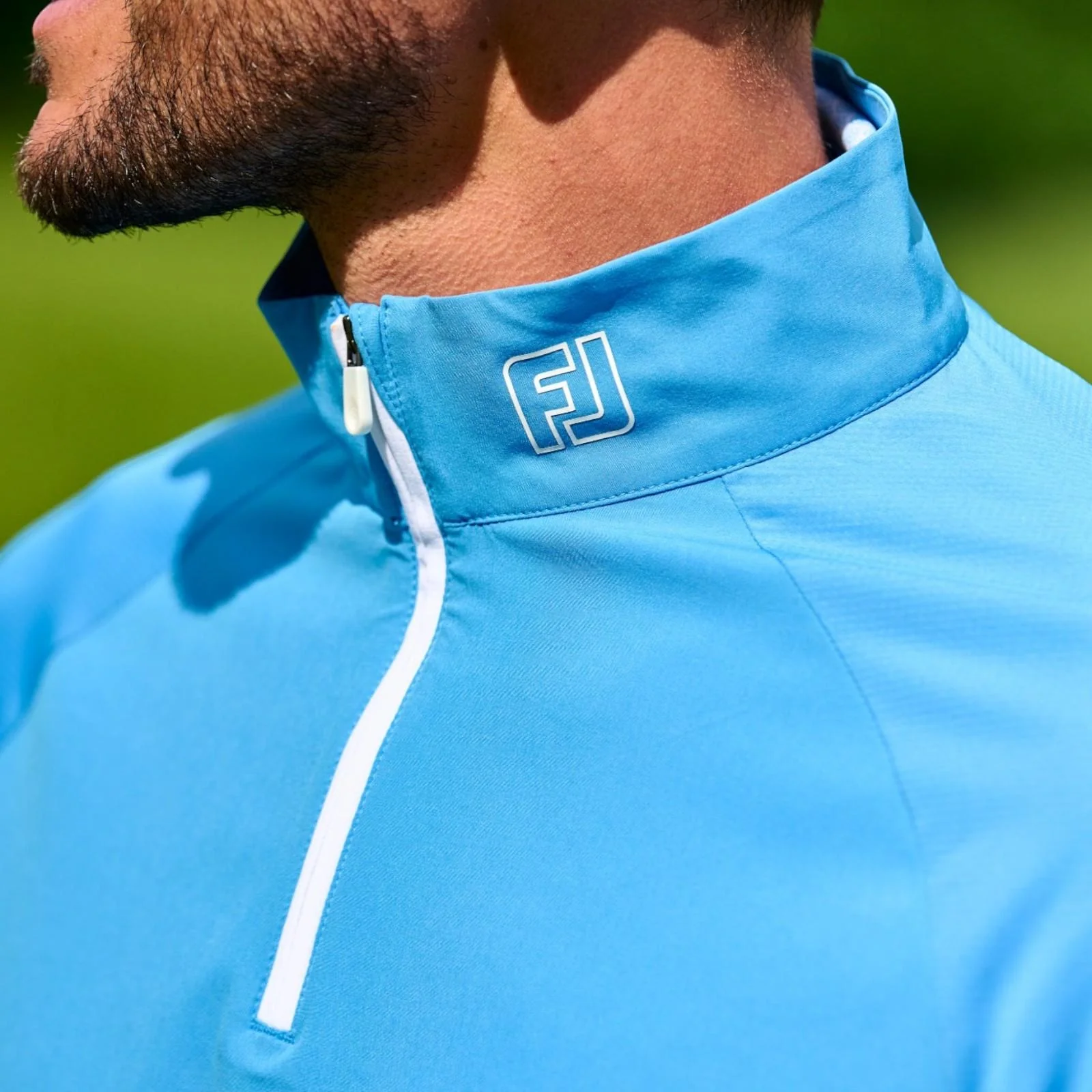 Footjoy Tempo Tech Midlayer Mens Lightweight Half-Zip Top - Image 4