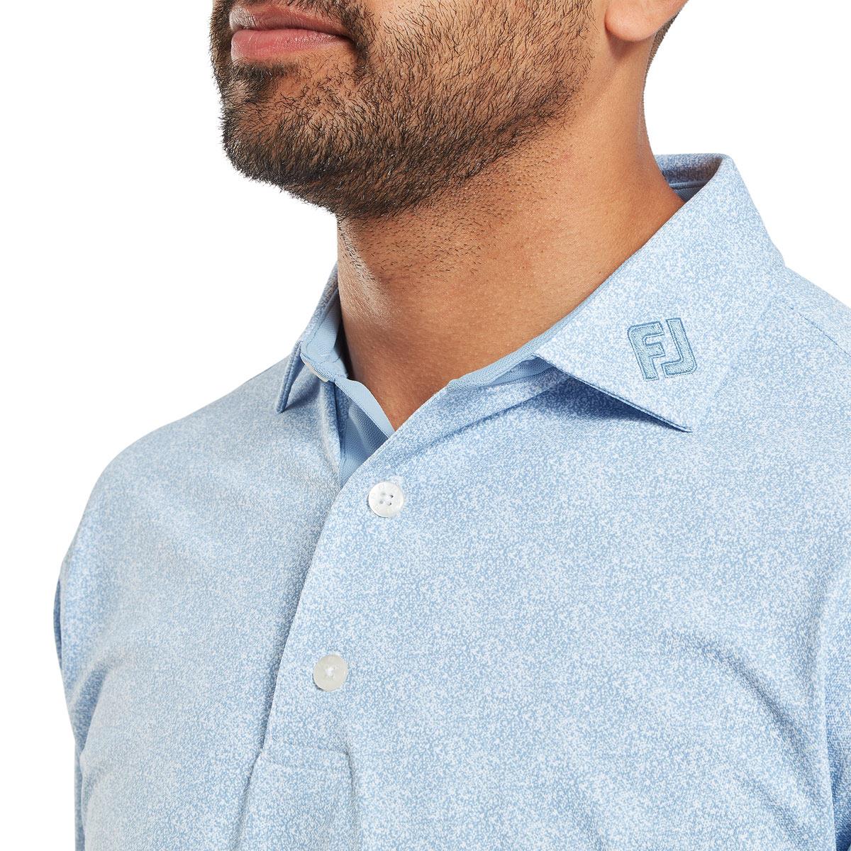 FootJoy Speckle Print Pique Polo - Image 3