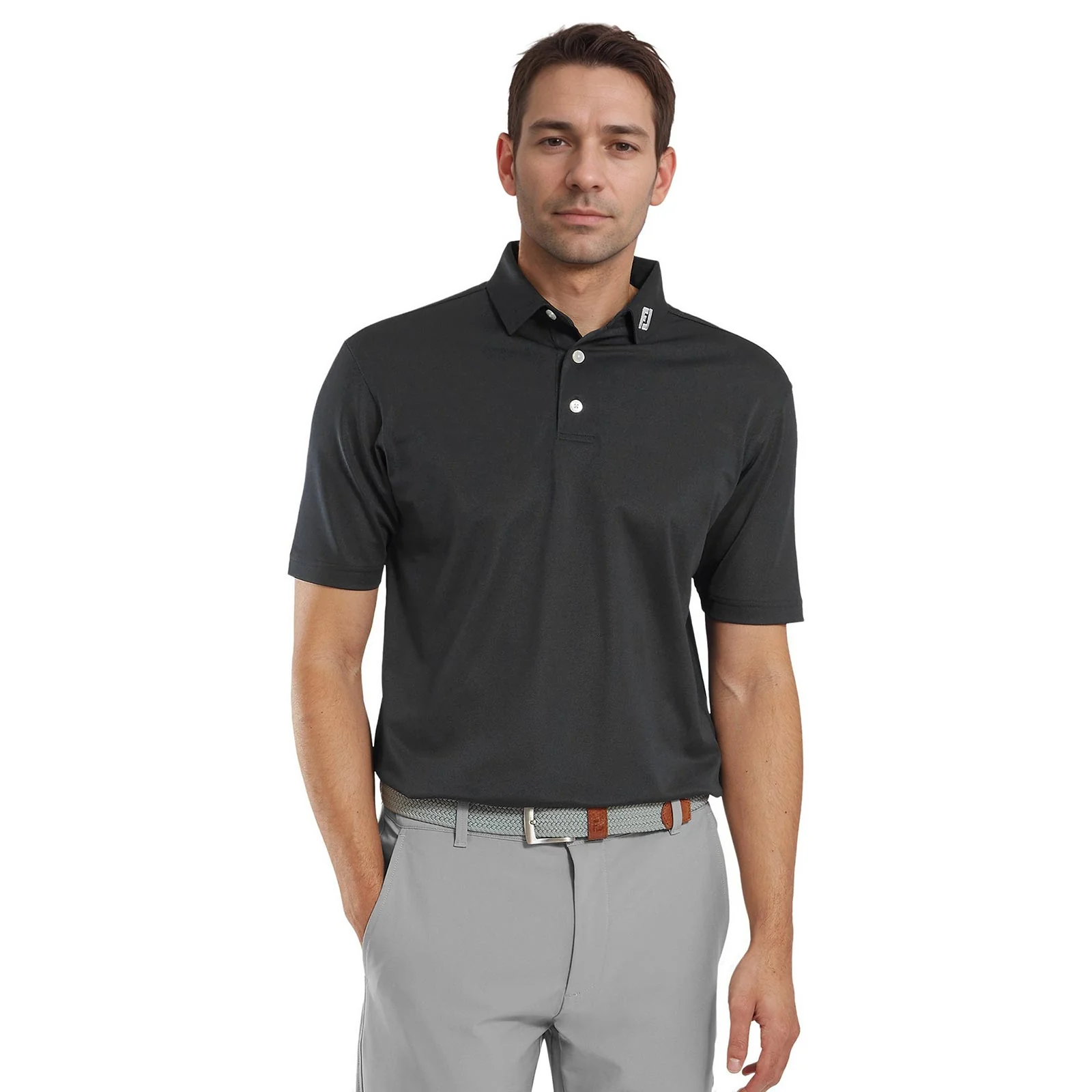 FootJoy Stretch Pique Solid Polo Shirt