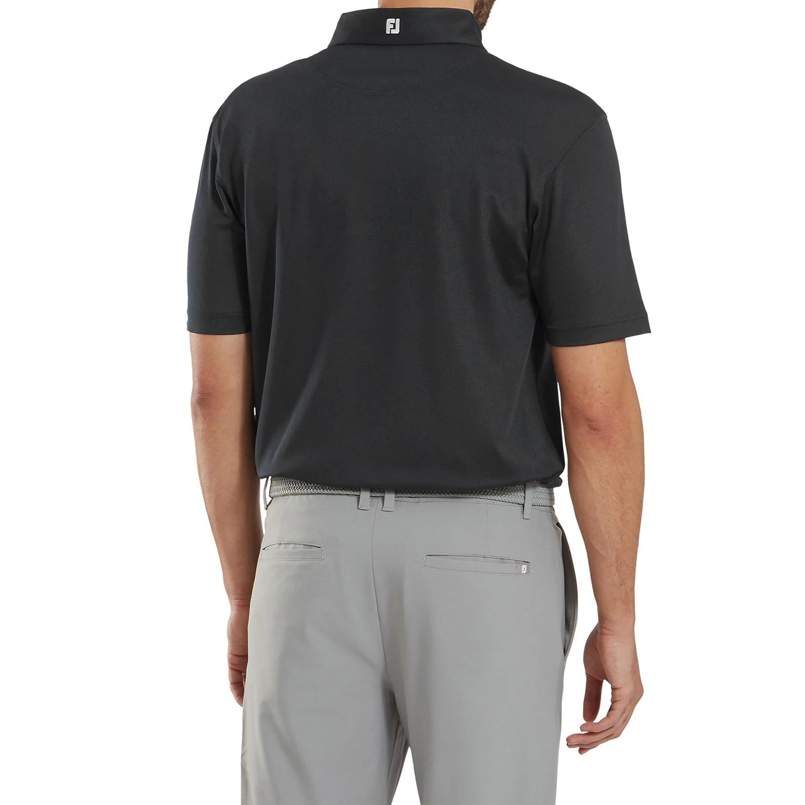 FootJoy Stretch Pique Solid Polo Shirt - Image 2