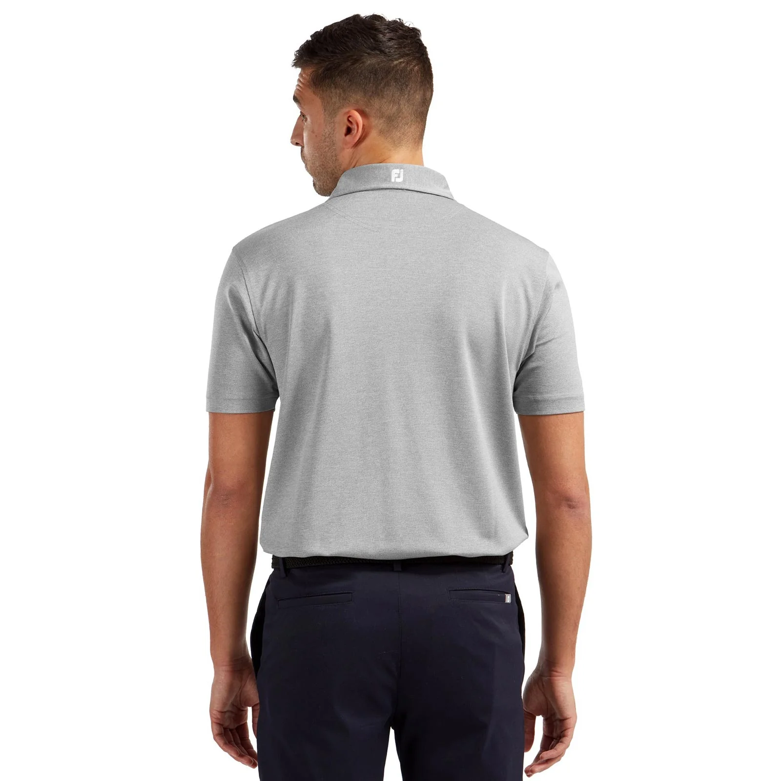 FootJoy Stretch Pique Solid Polo Shirt - Image 2