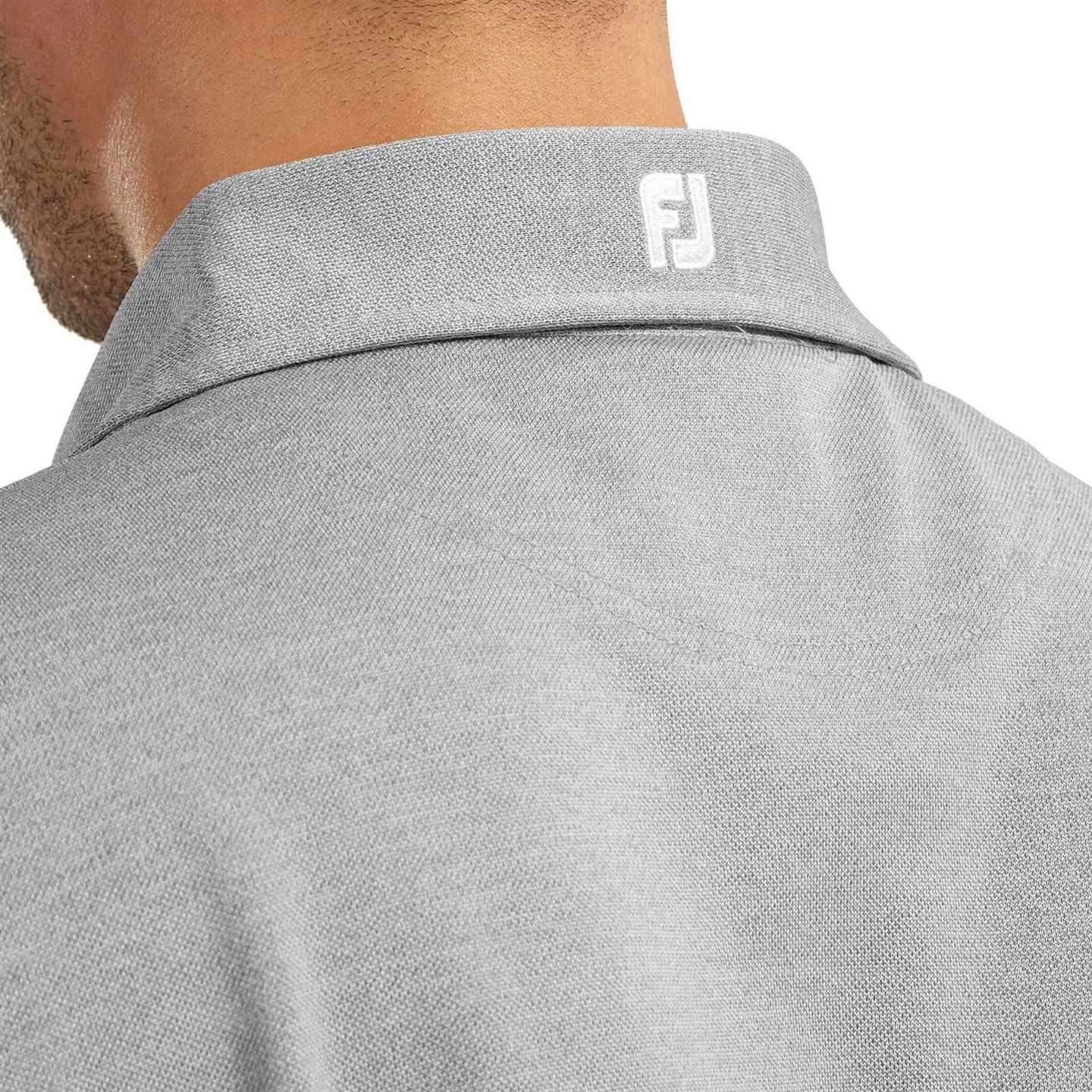 FootJoy Stretch Pique Solid Polo Shirt - Image 3