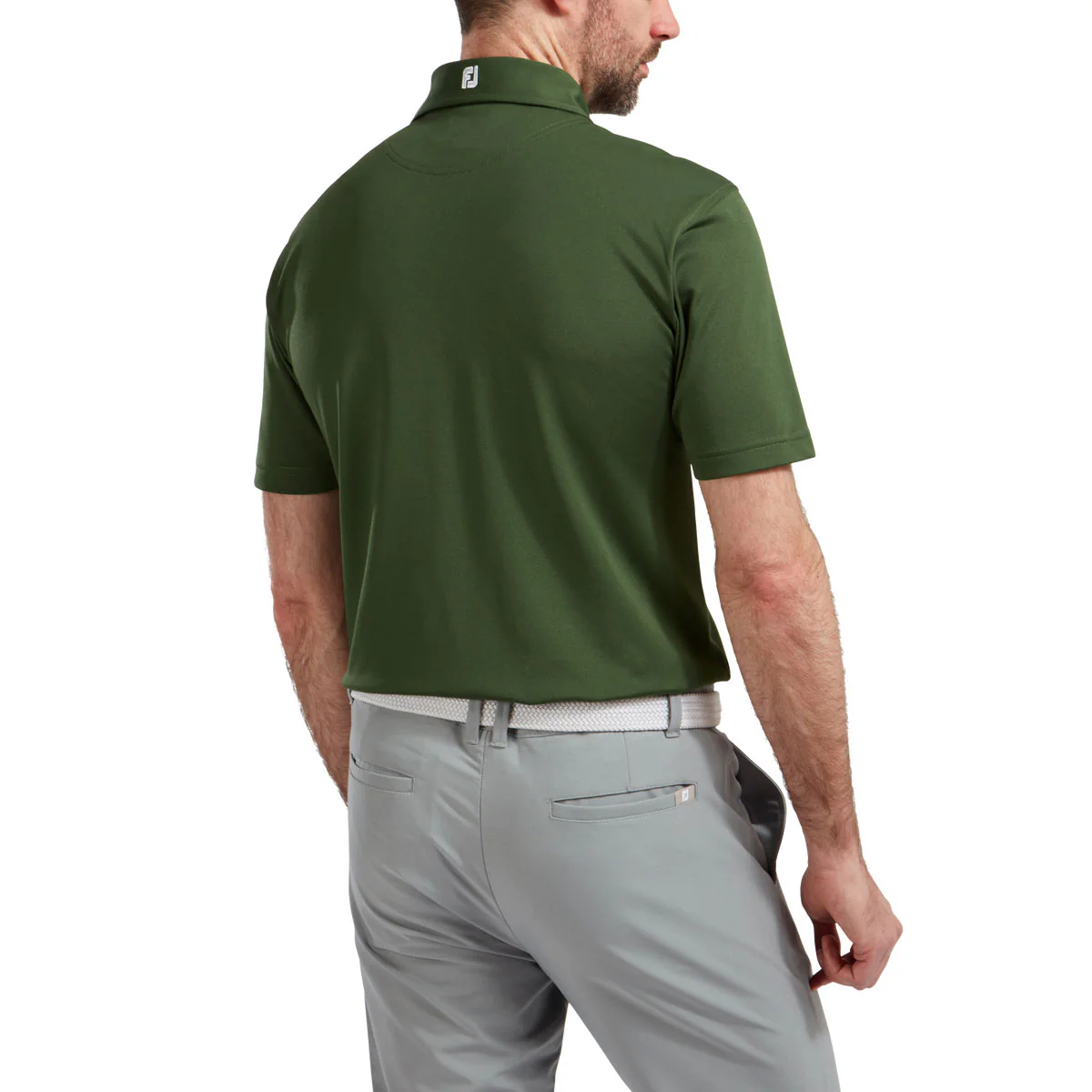 FootJoy Stretch Pique Solid Polo - Image 2