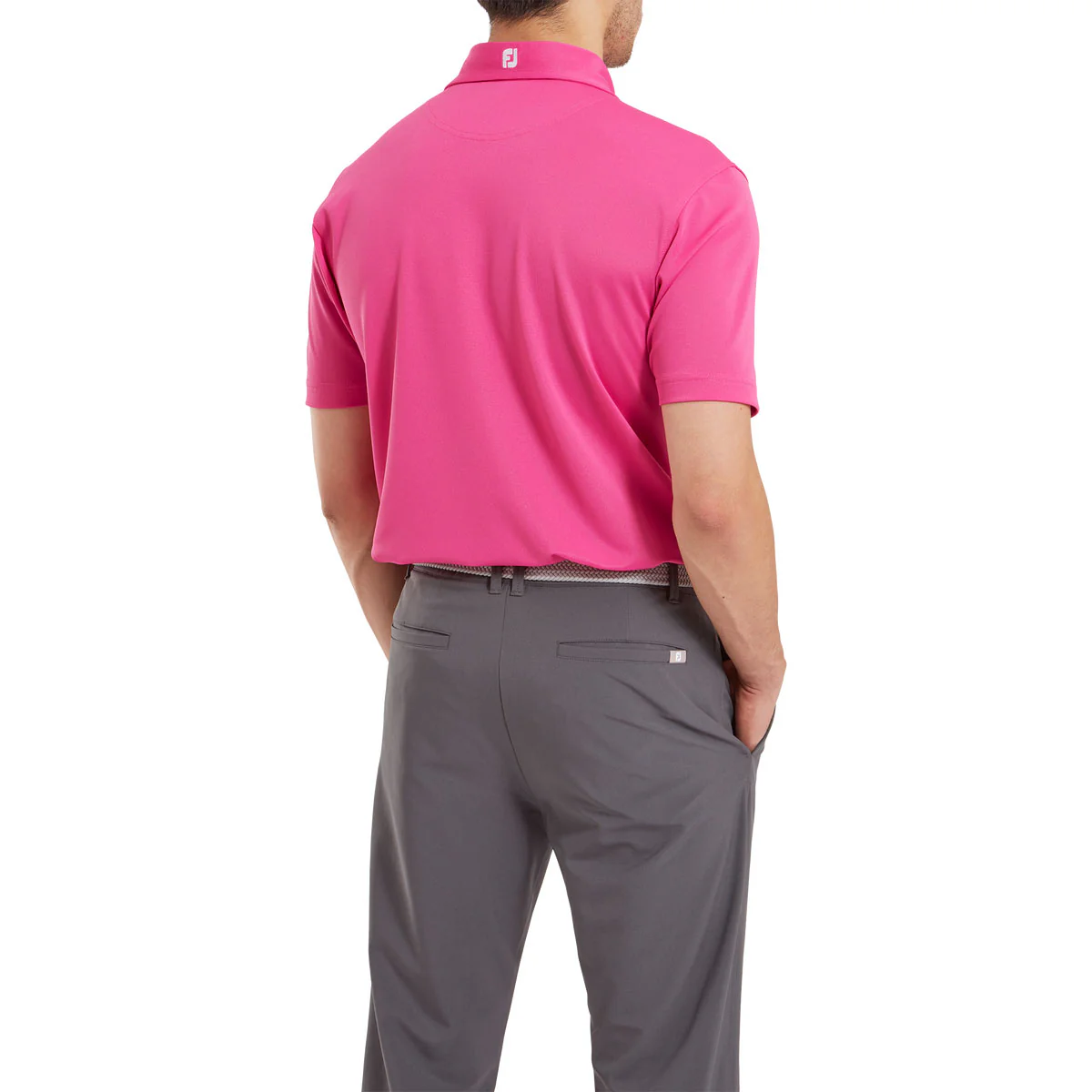 FootJoy Stretch Pique Solid Polo - Image 2