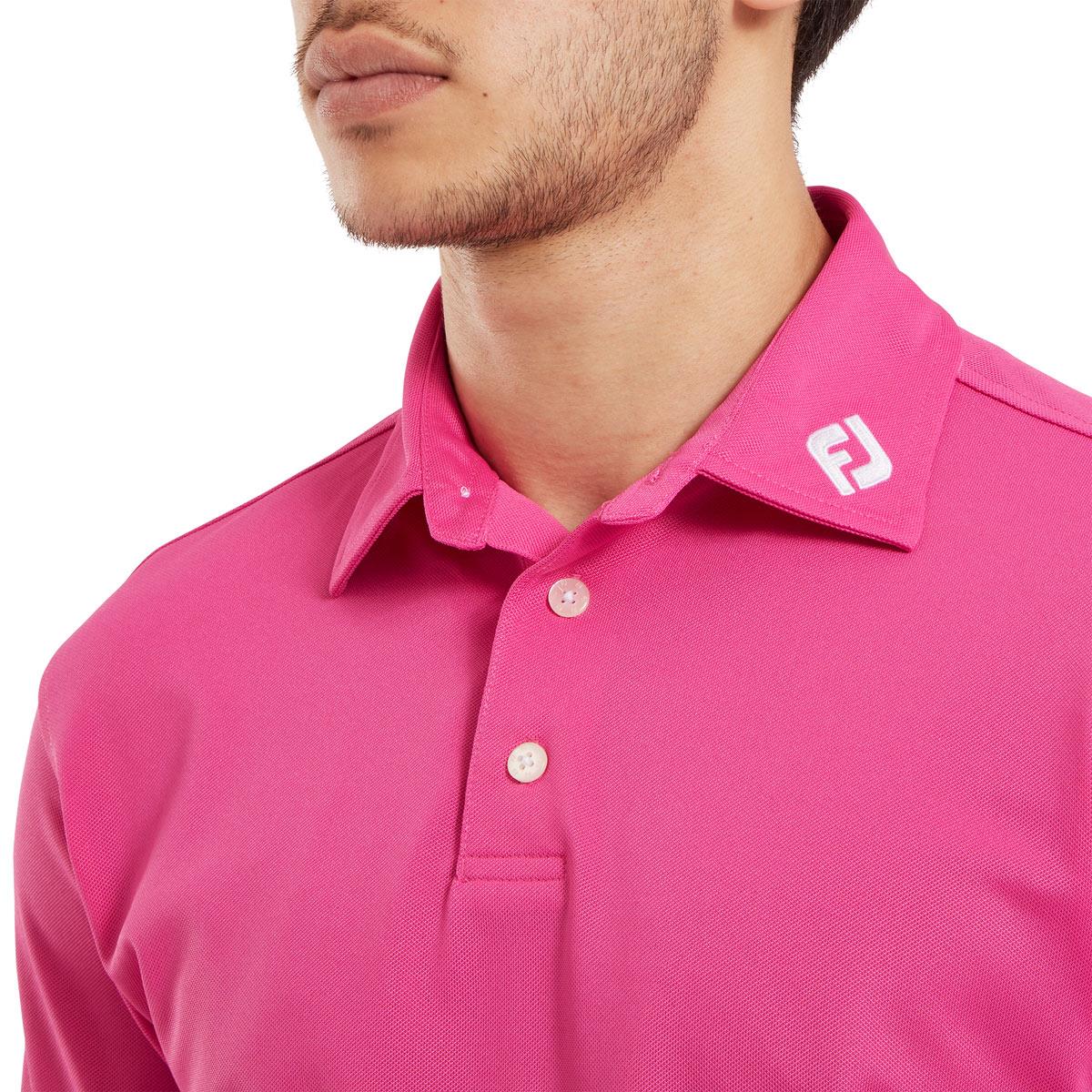 FootJoy Stretch Pique Solid Polo - Image 3