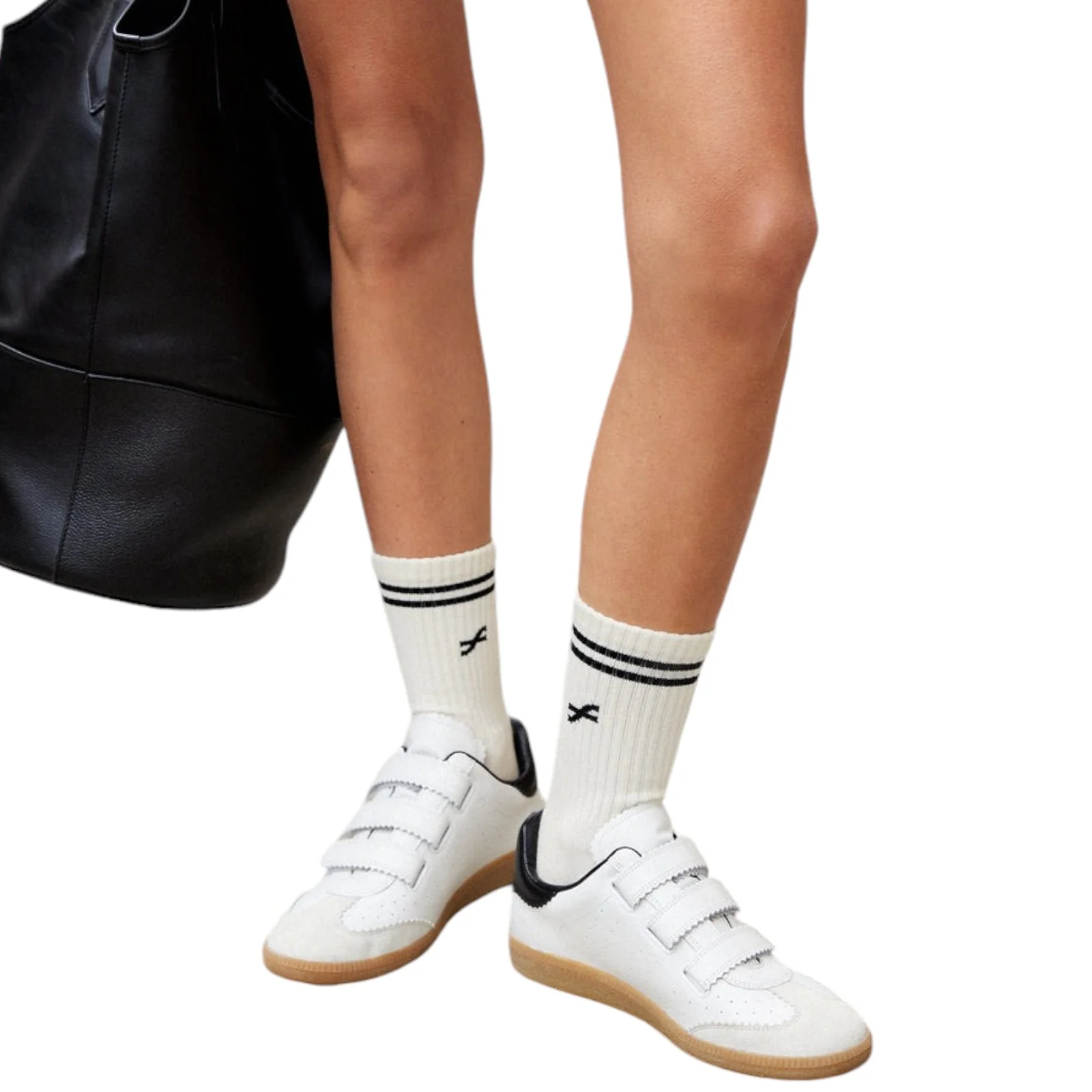 FormSchool Classic Length Womens Grip Crew Socks - Image 2