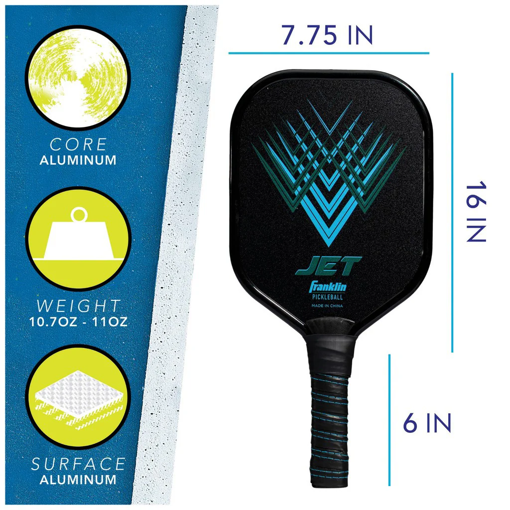 Franklin Jet Aluminium Pickleball Paddle - Image 3