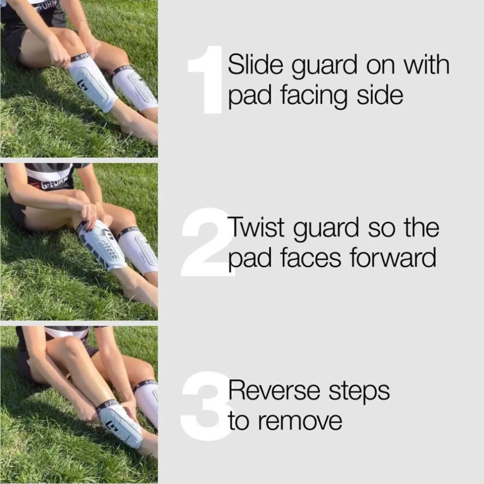 G Form Pro-S Vento Soccer Shin Guards - Image 4
