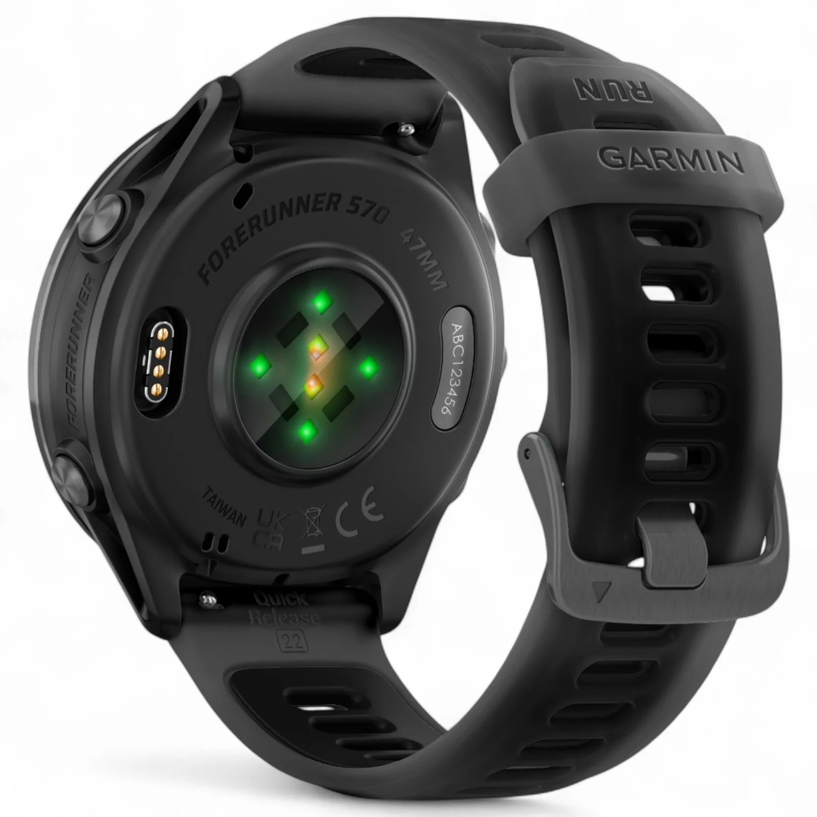 Garmin Forerunner® 570 Smartwatch 47mm - Black - Image 3